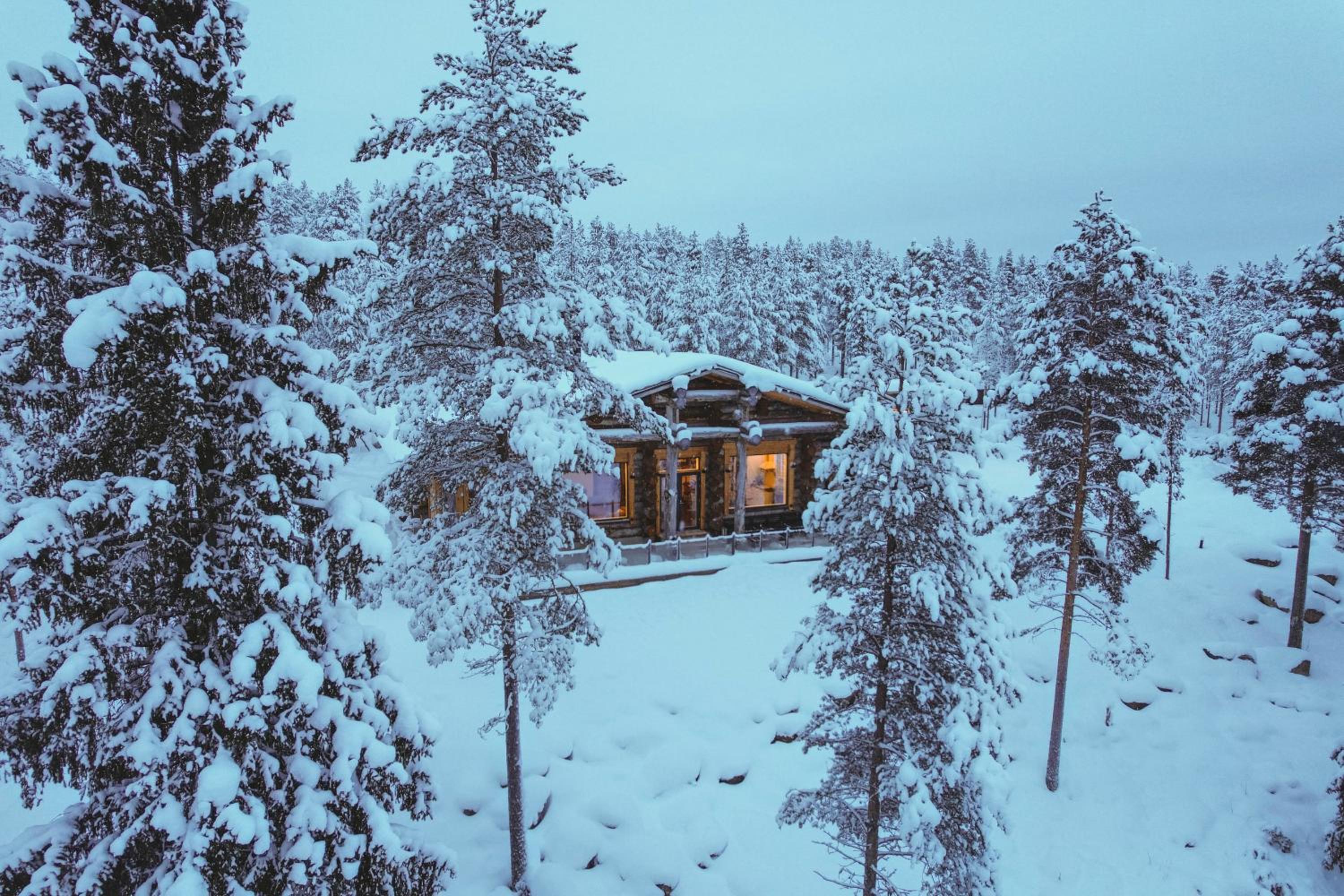 Luxury Log Villa by Invisible Forest Lodge