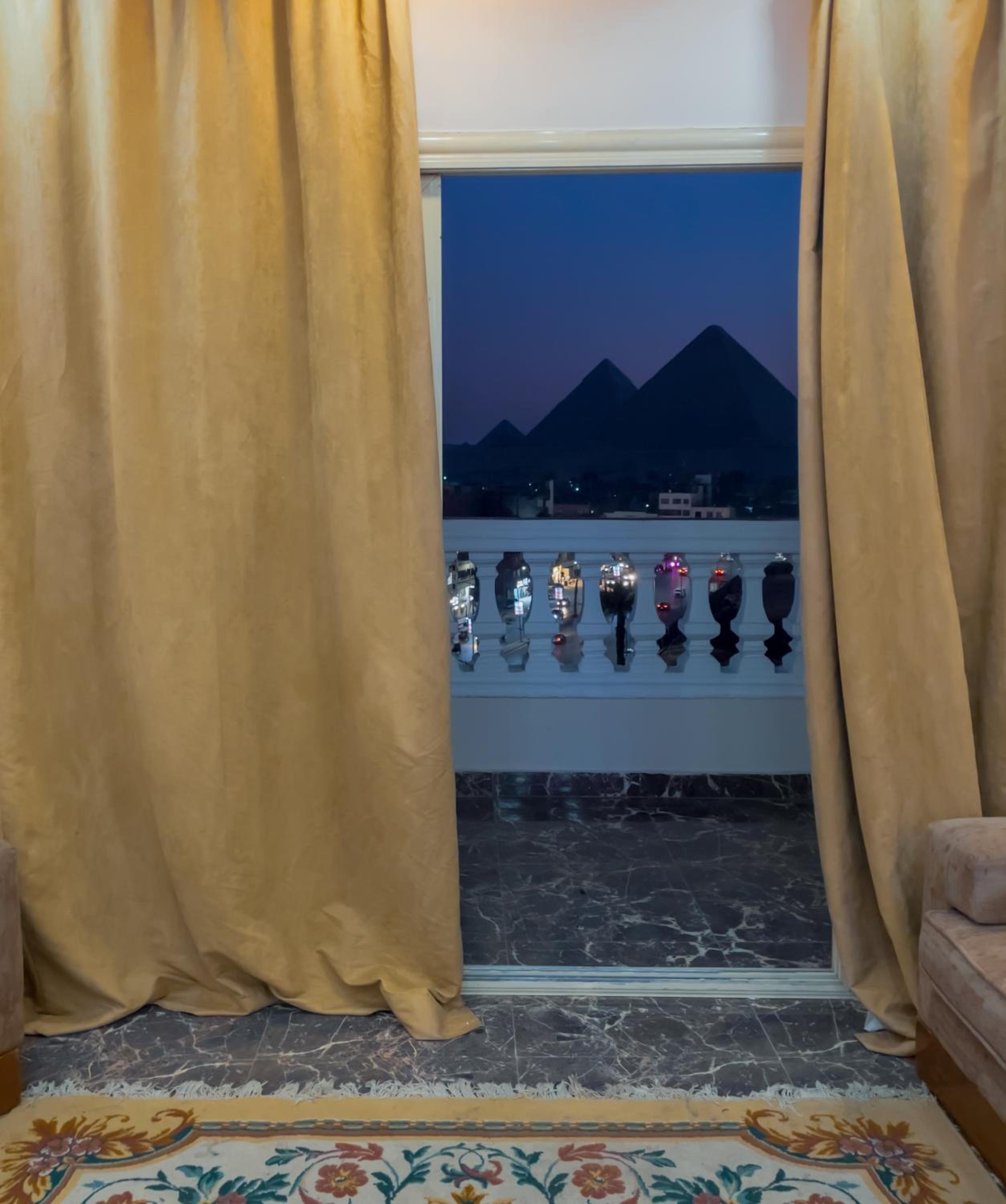 Imperial Pyramids View