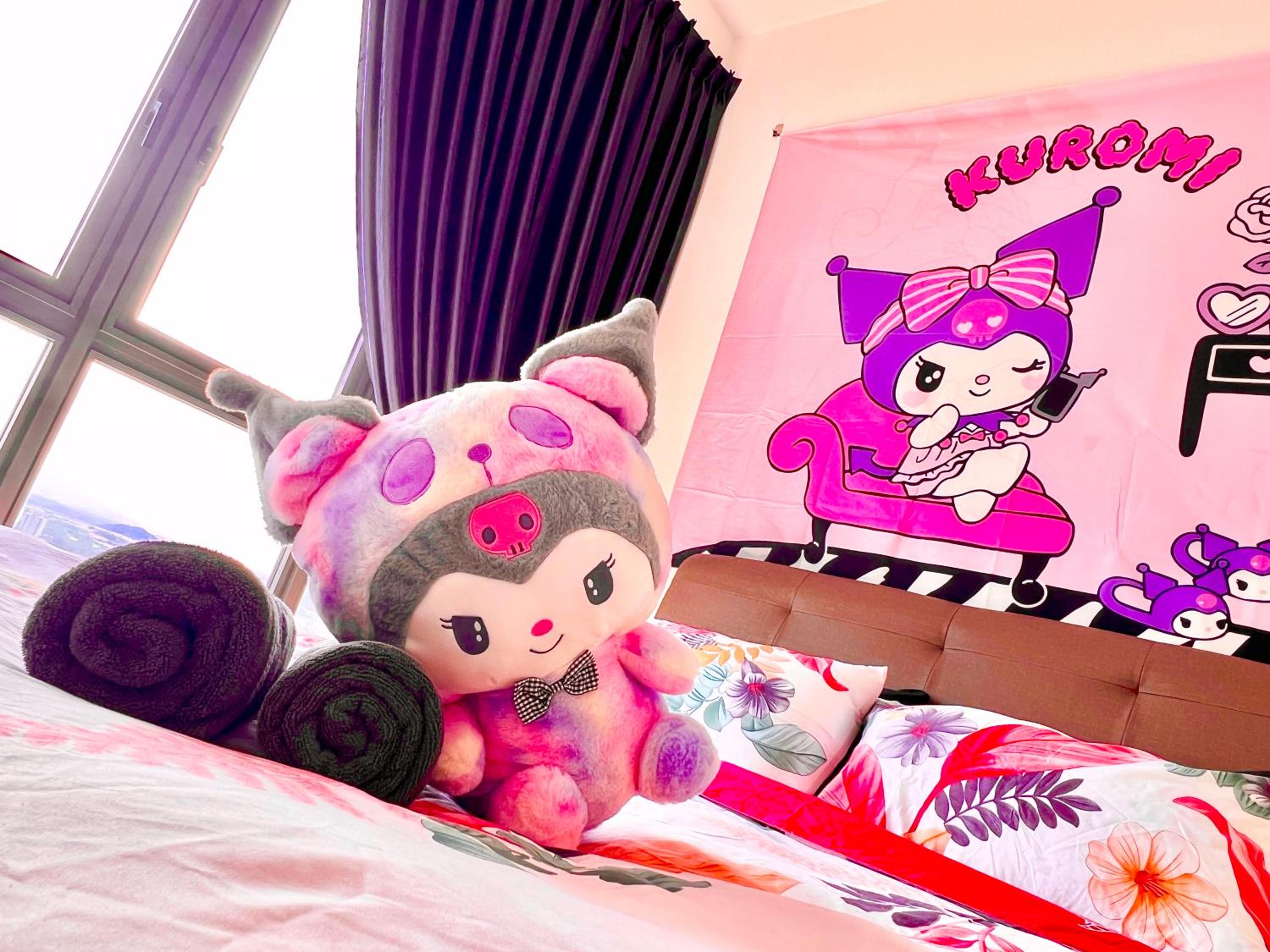Legoland-3mins Drive KUROMI FAMIY SUITE