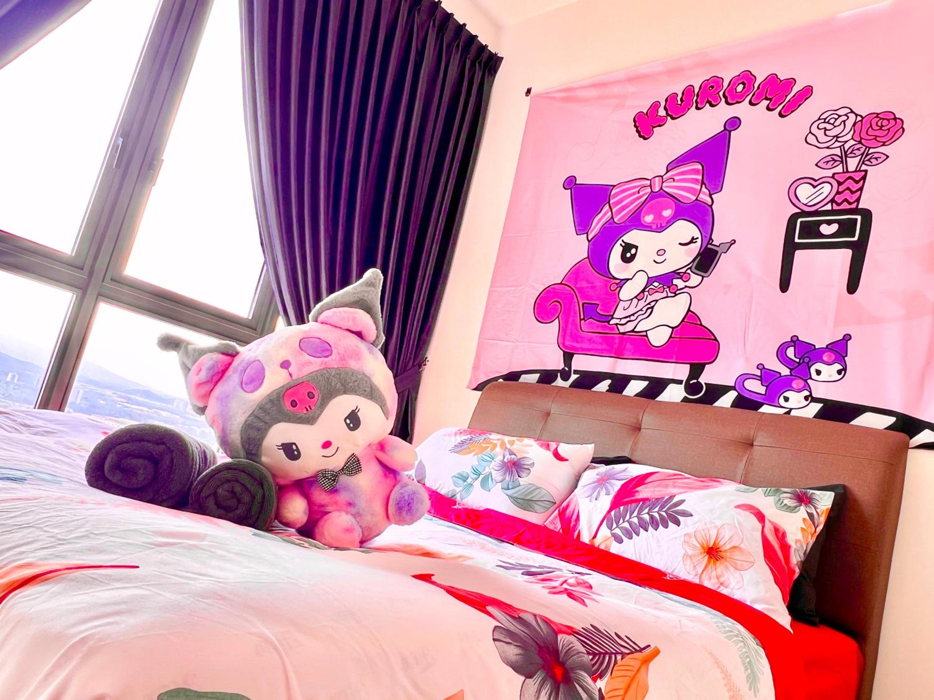 Legoland-3mins Drive KUROMI FAMIY SUITE