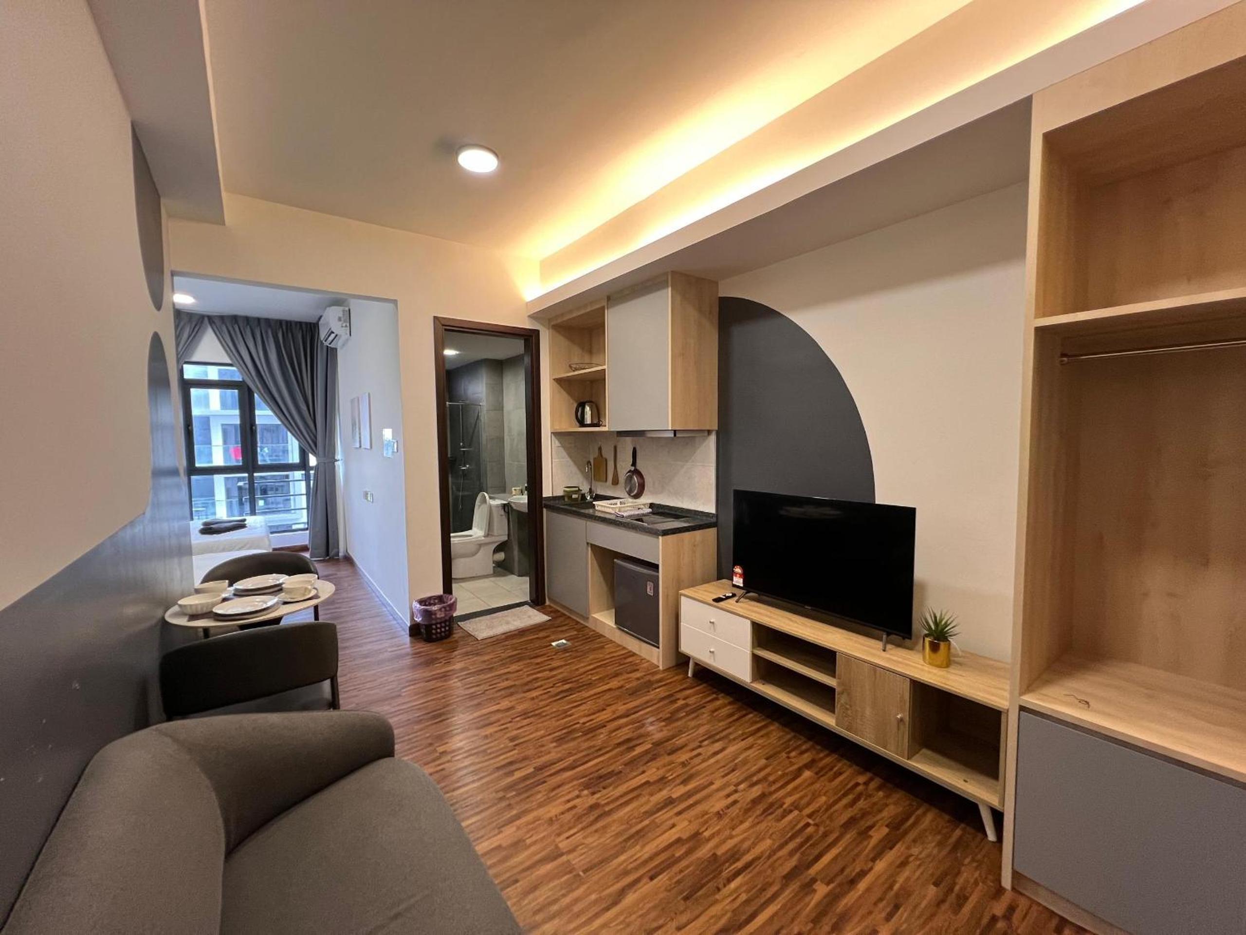 K Avenue QUEEN STUDIO 2-3PAX NEAR KKIA photo 5
