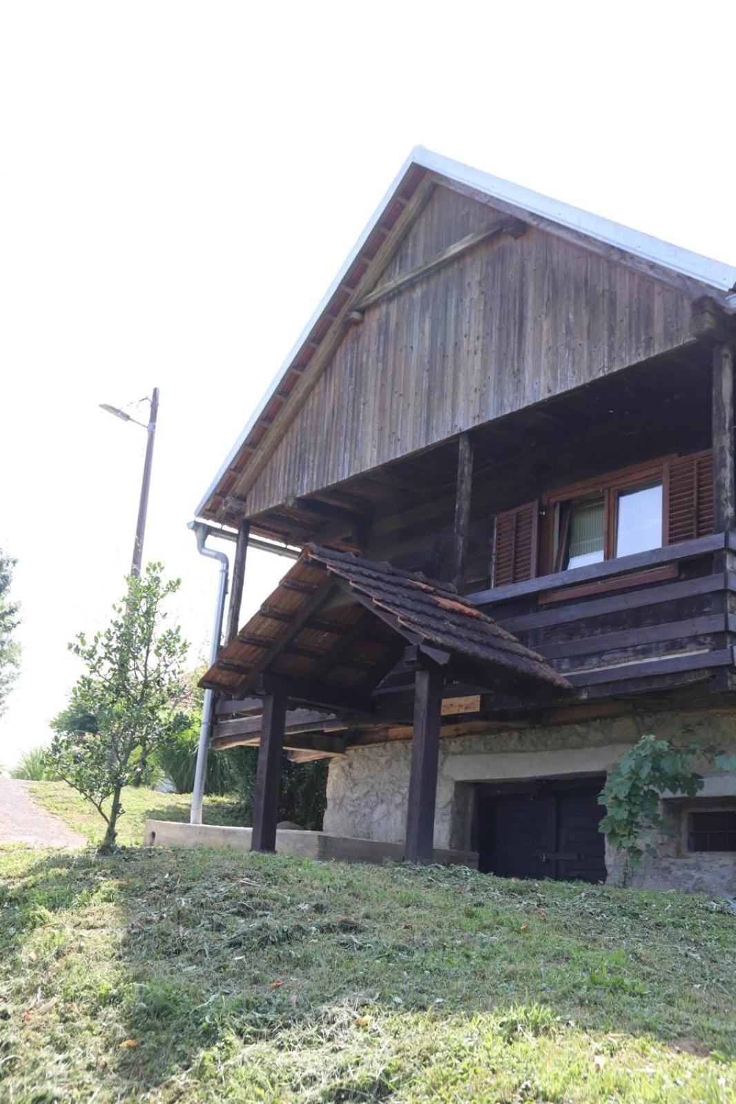Wooden house Mali Vrh view 2