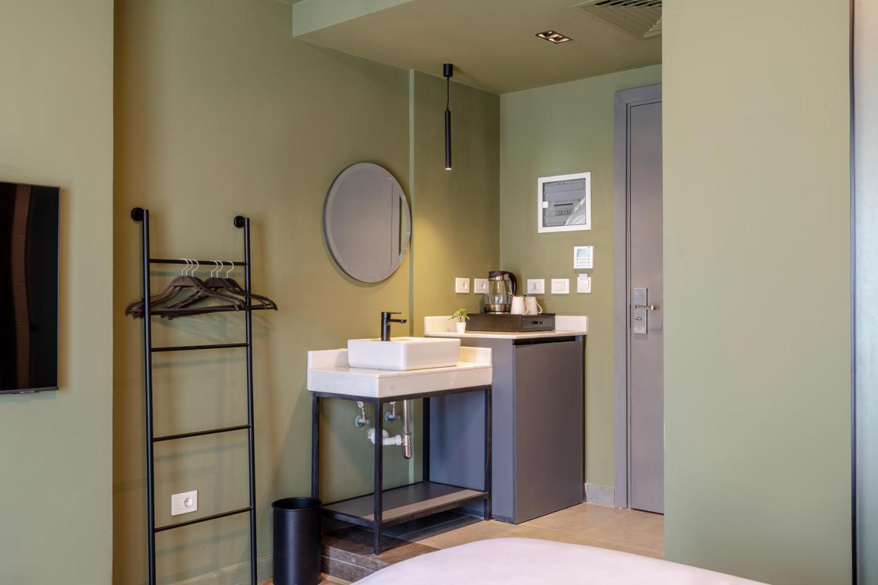 grey l studio apartments Downtown Cairo Ouzonian House