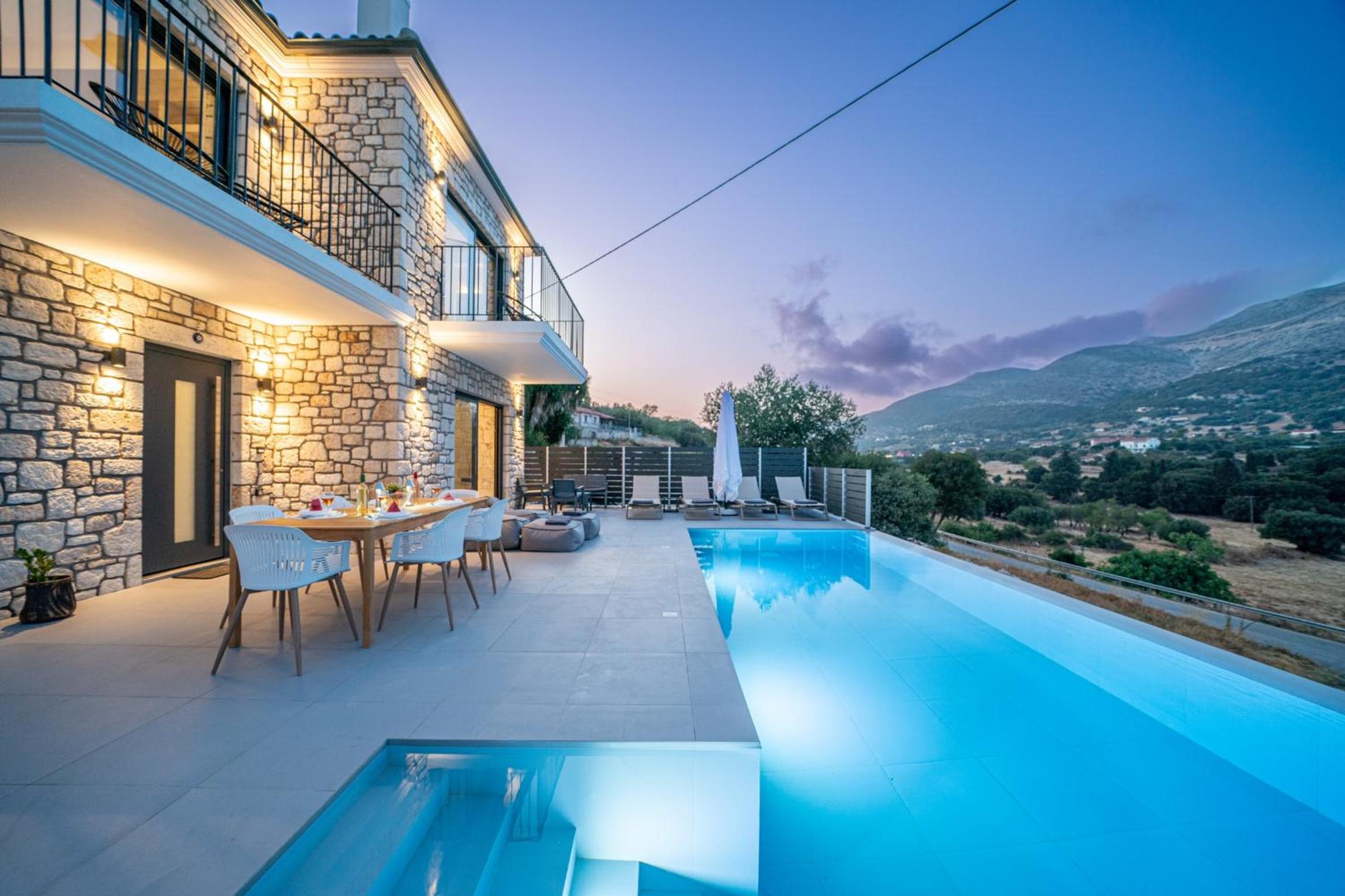 Luxury Stone Villa Aris, ideally located just a 5-minute walk from restaurants and shops view 2