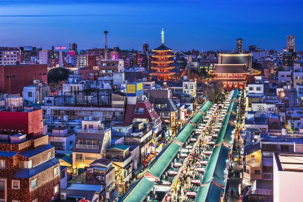 Ueno Yuyuhouse 1LDK for rent, Close to Senso-ji Temple,Kaminarimon Gate,Kappabashi Dougu Street,Akihabara,Shinjuku and Disneyland