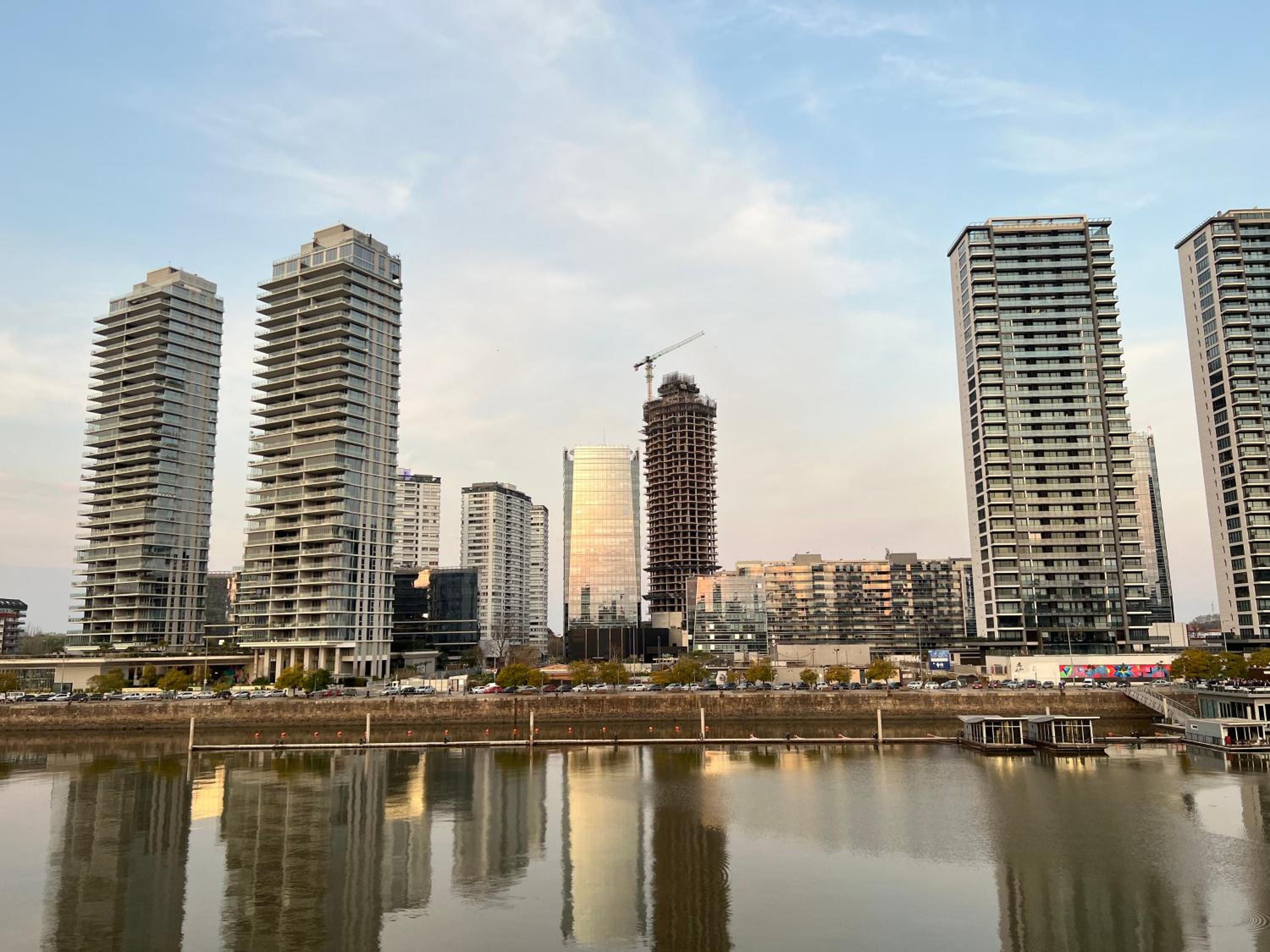 River view in puerto madero
