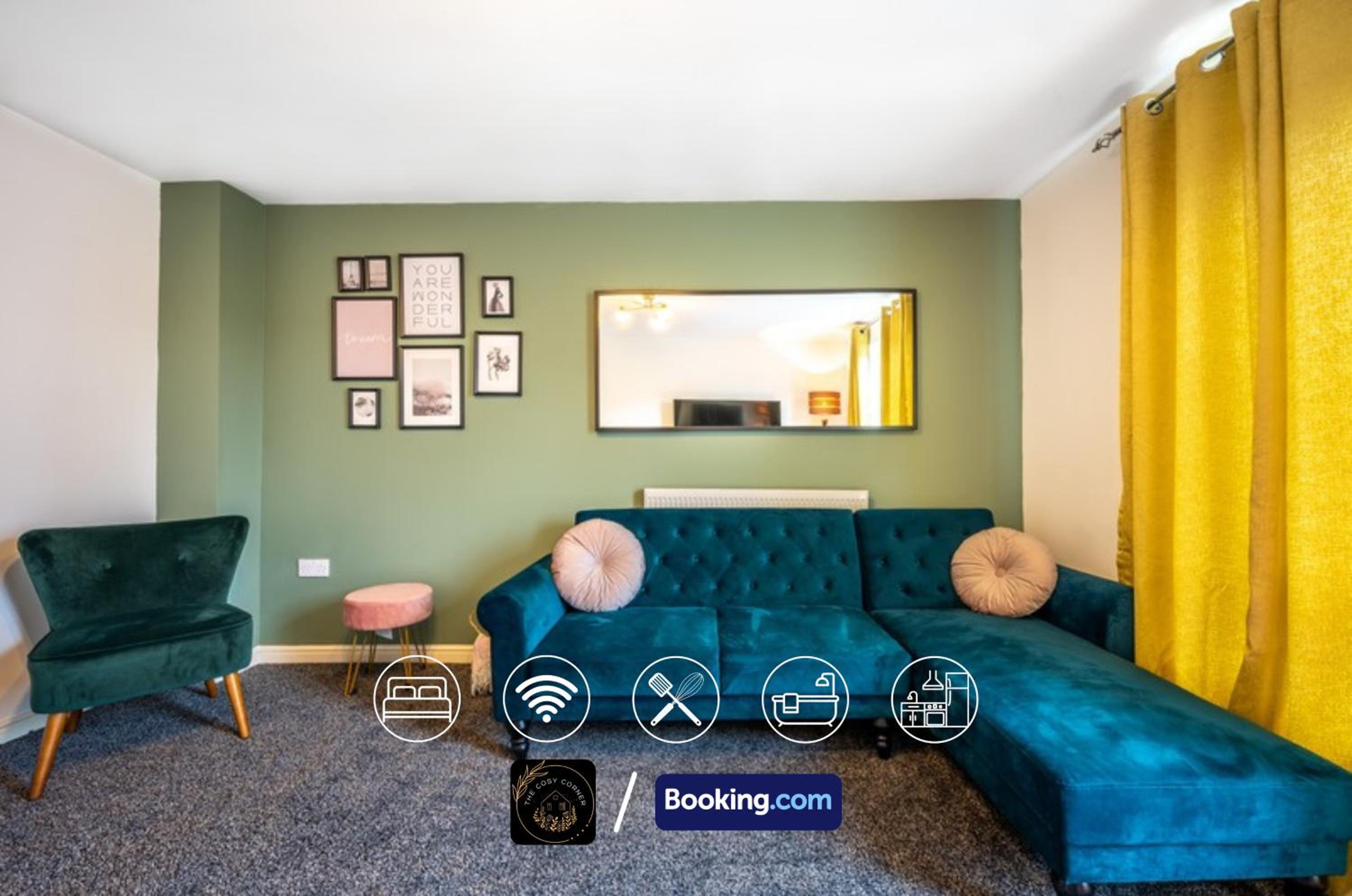 Cosy 4-Bed House l Garden l Free Parking l WiFi l Specious l Hosted by The Cosy Corner Nationwide photo 4