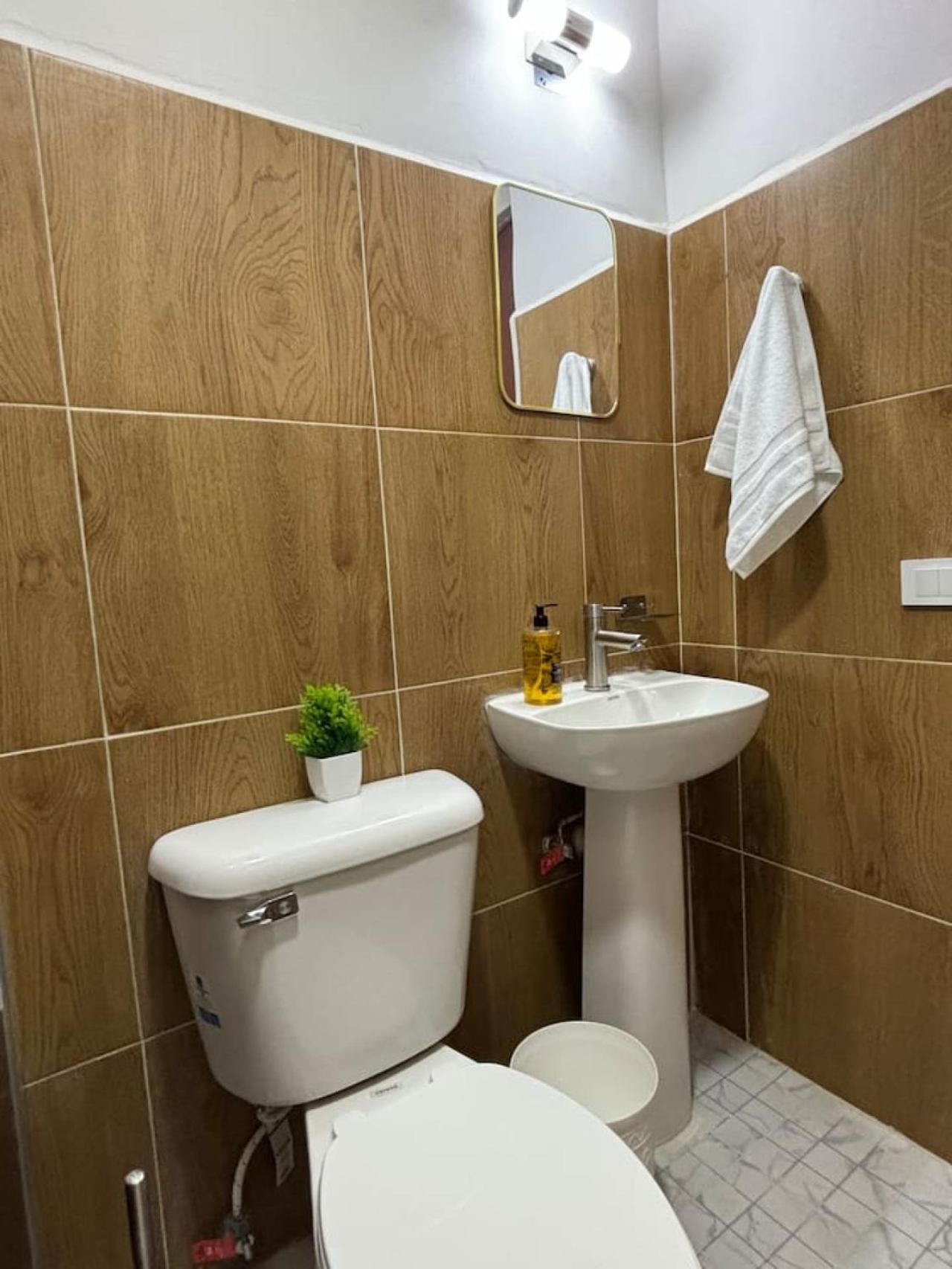 Chic Shelter Room Bathroom Stylized Kitchen view 4