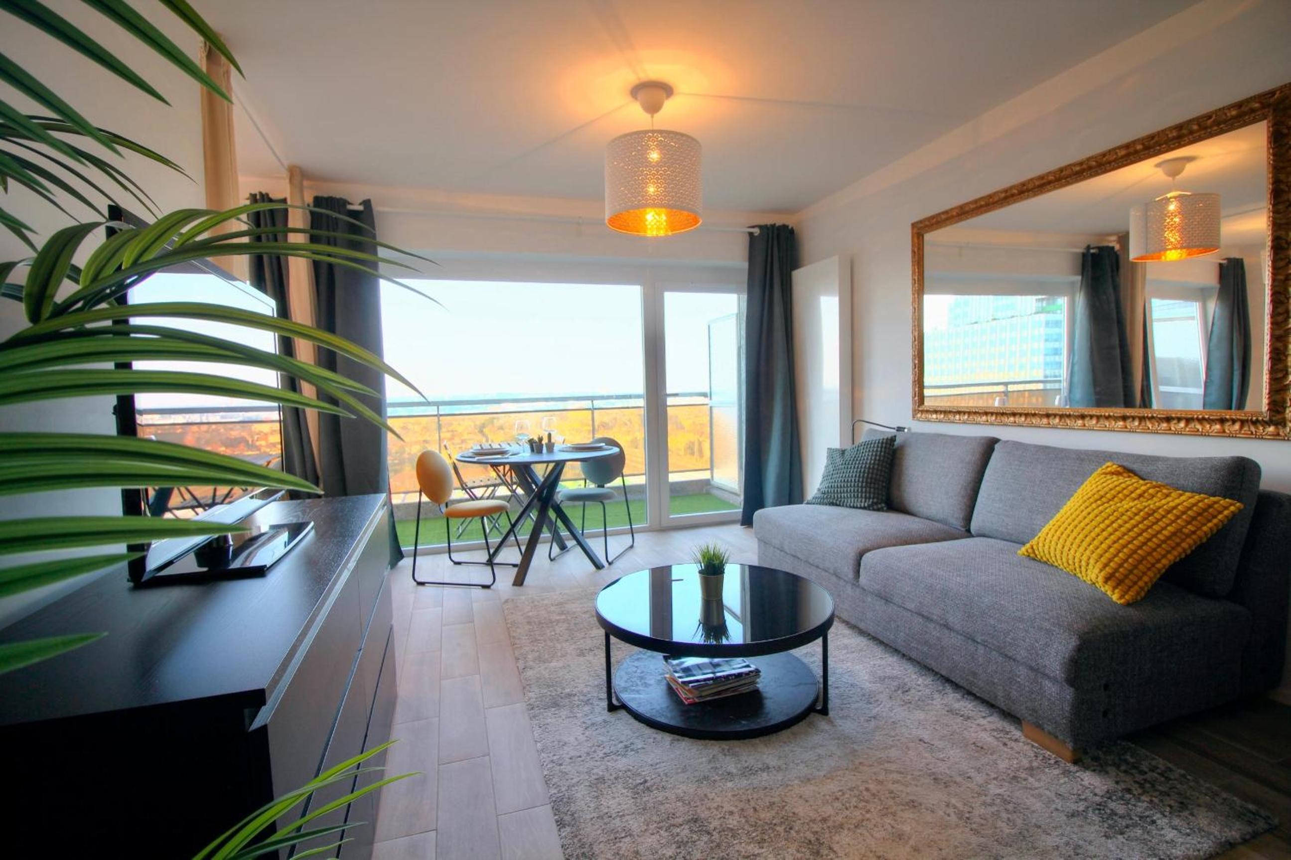 Studio avec vue panoramique et parking gratuit