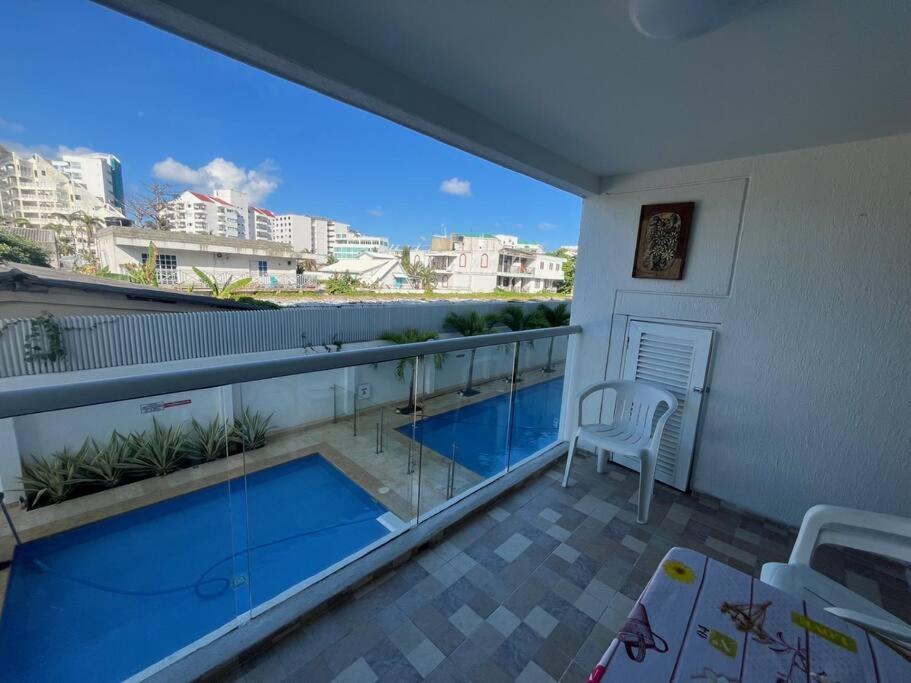 Apartamento en edificio Sea View con piscina frente al mar - a 3 min de la playa