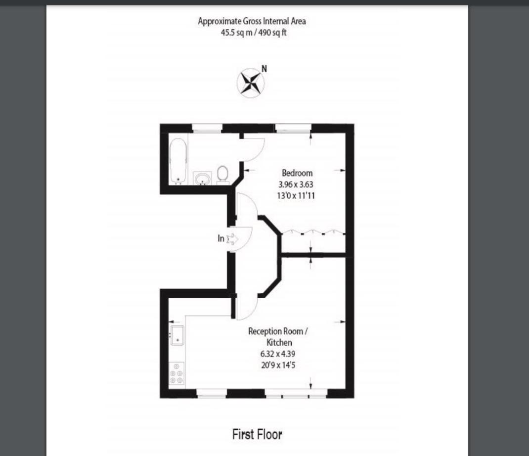 Recently redecorated spacious and Modern 1BR flat in West London