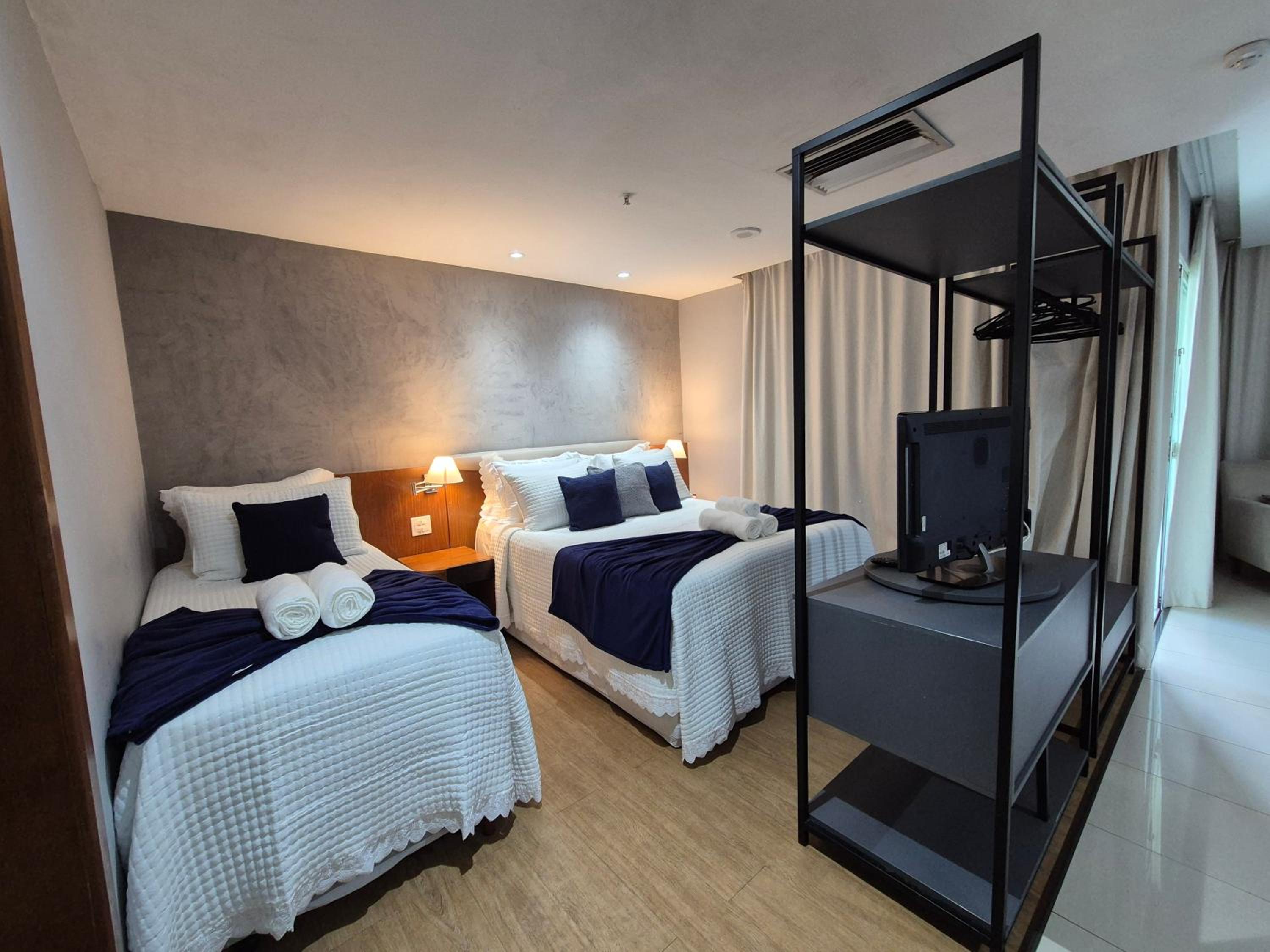 Flat Barra da Tijuca Resort Urbano beira mar