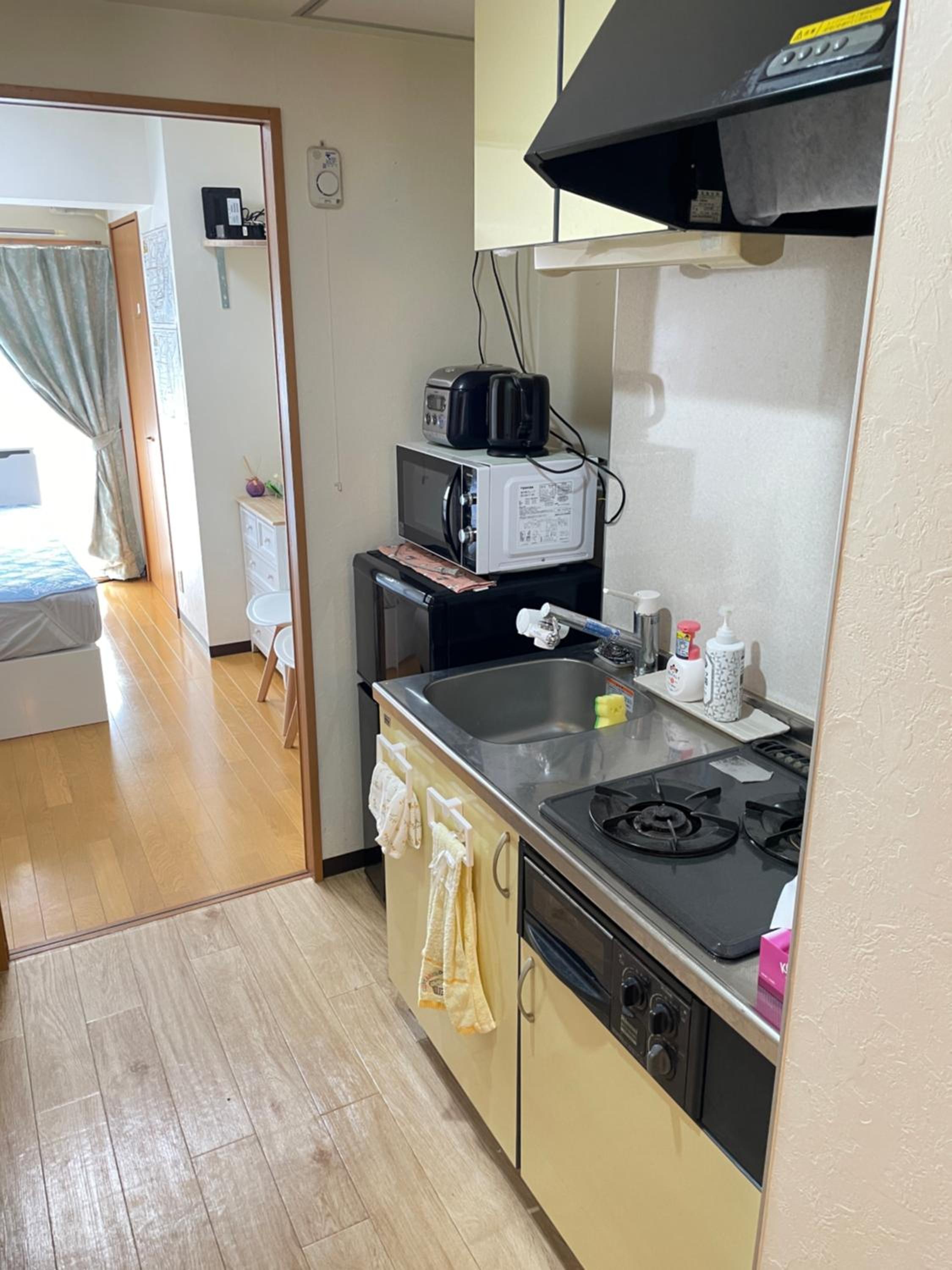 新宿安靜の家-A quiet home in Shinjuku - a 26 square meter double bed room that feels like home206