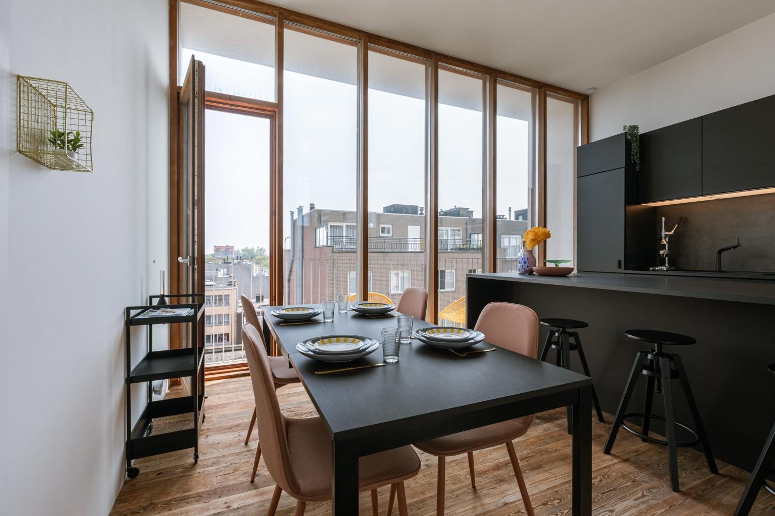 Triplex apartment with terraces and sea view