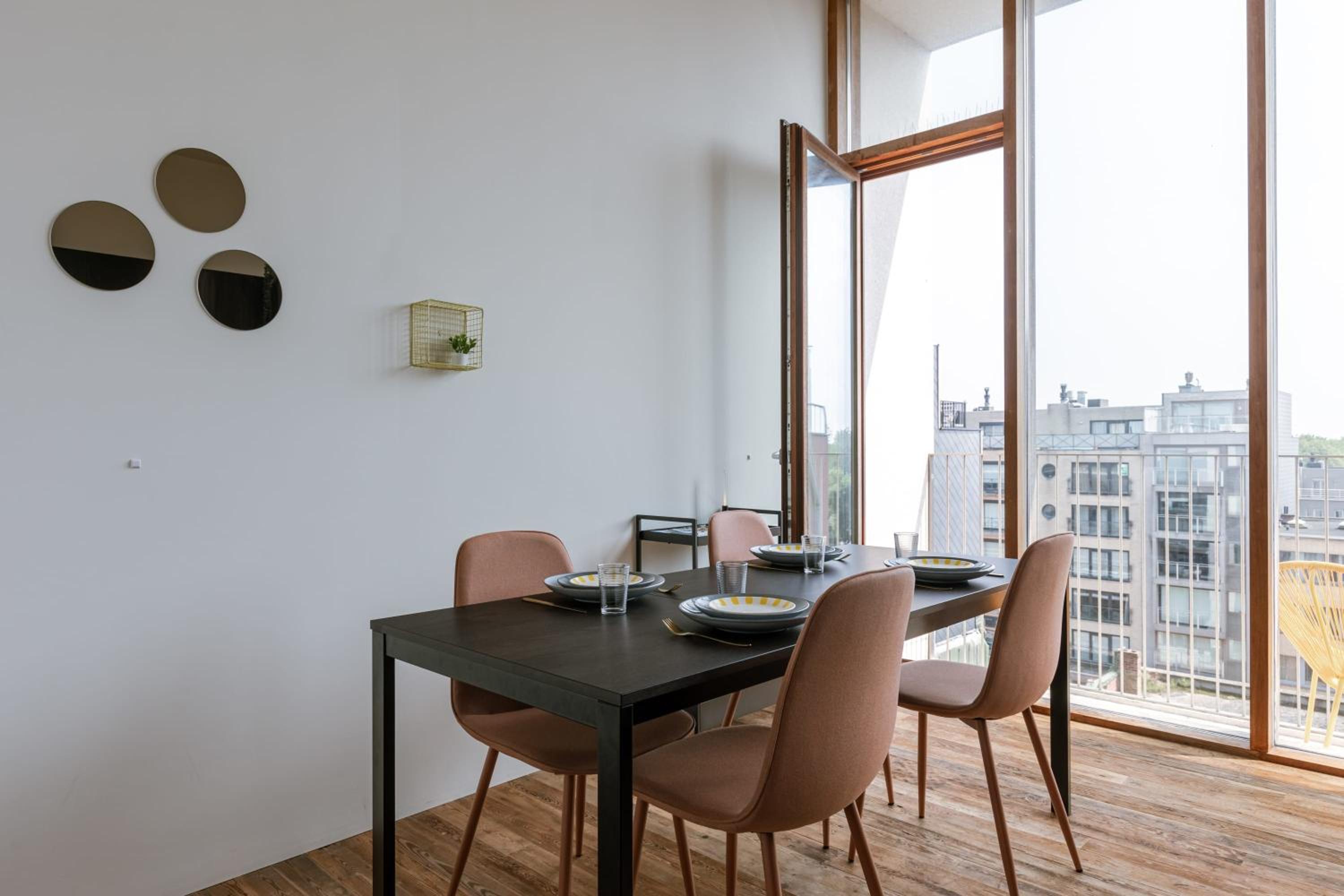 Triplex apartment with terraces and sea view