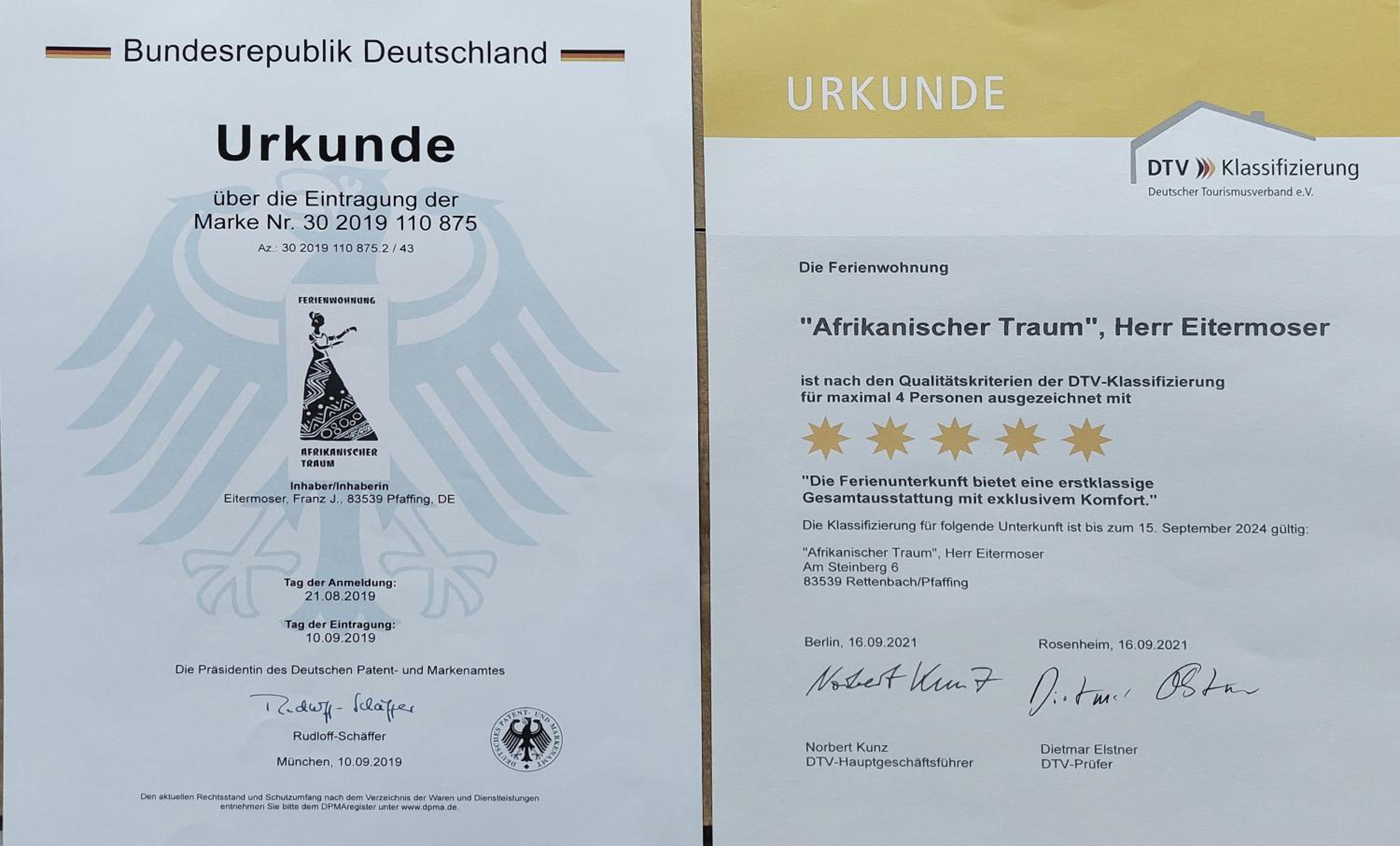 Fewo Eitermoser Afrikanischer Traum