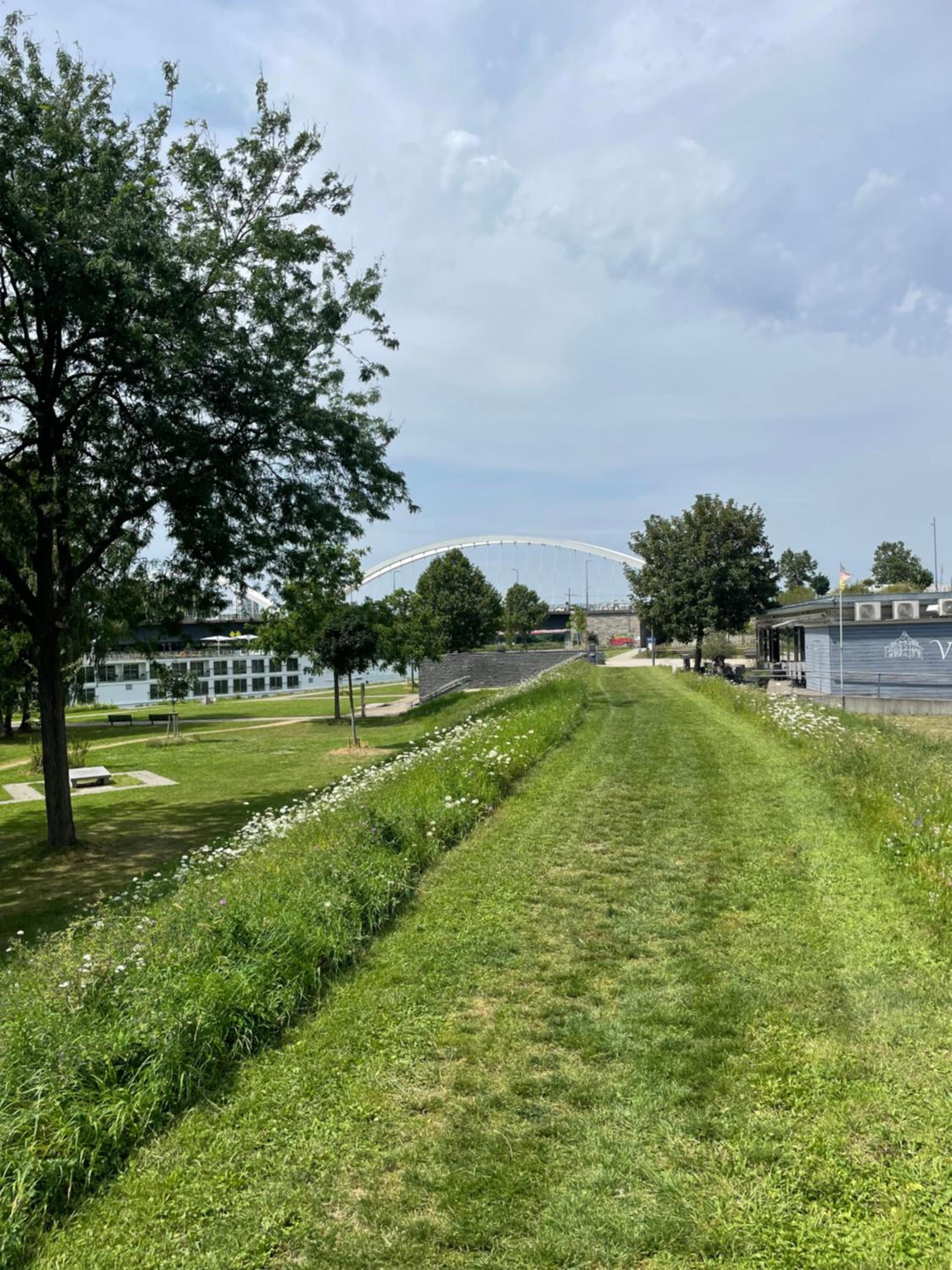 Luminous apartment in Kehl near Strasbourg, conveniently located next to a tram stop with direct access to Strasbourg city centre