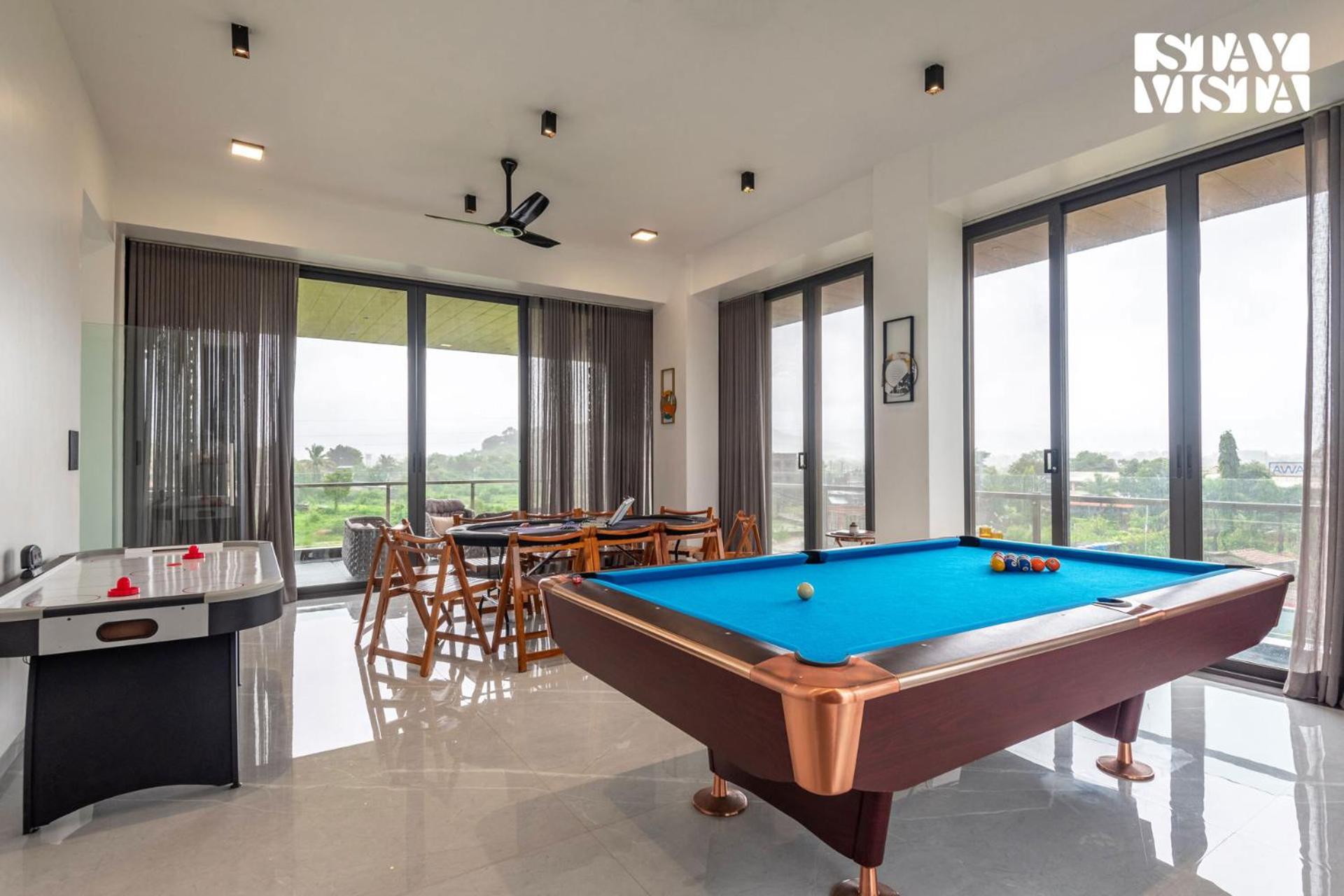 StayVista at Seraphine with Home Theatre, Jacuzzi & Pvt Pool view 3