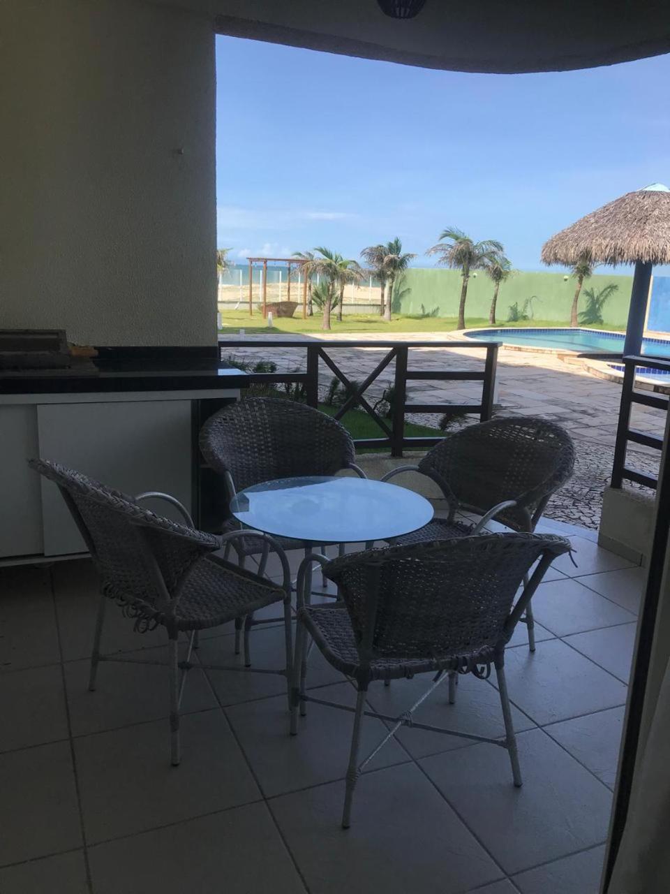 Apartamento pé na areia na Taiba