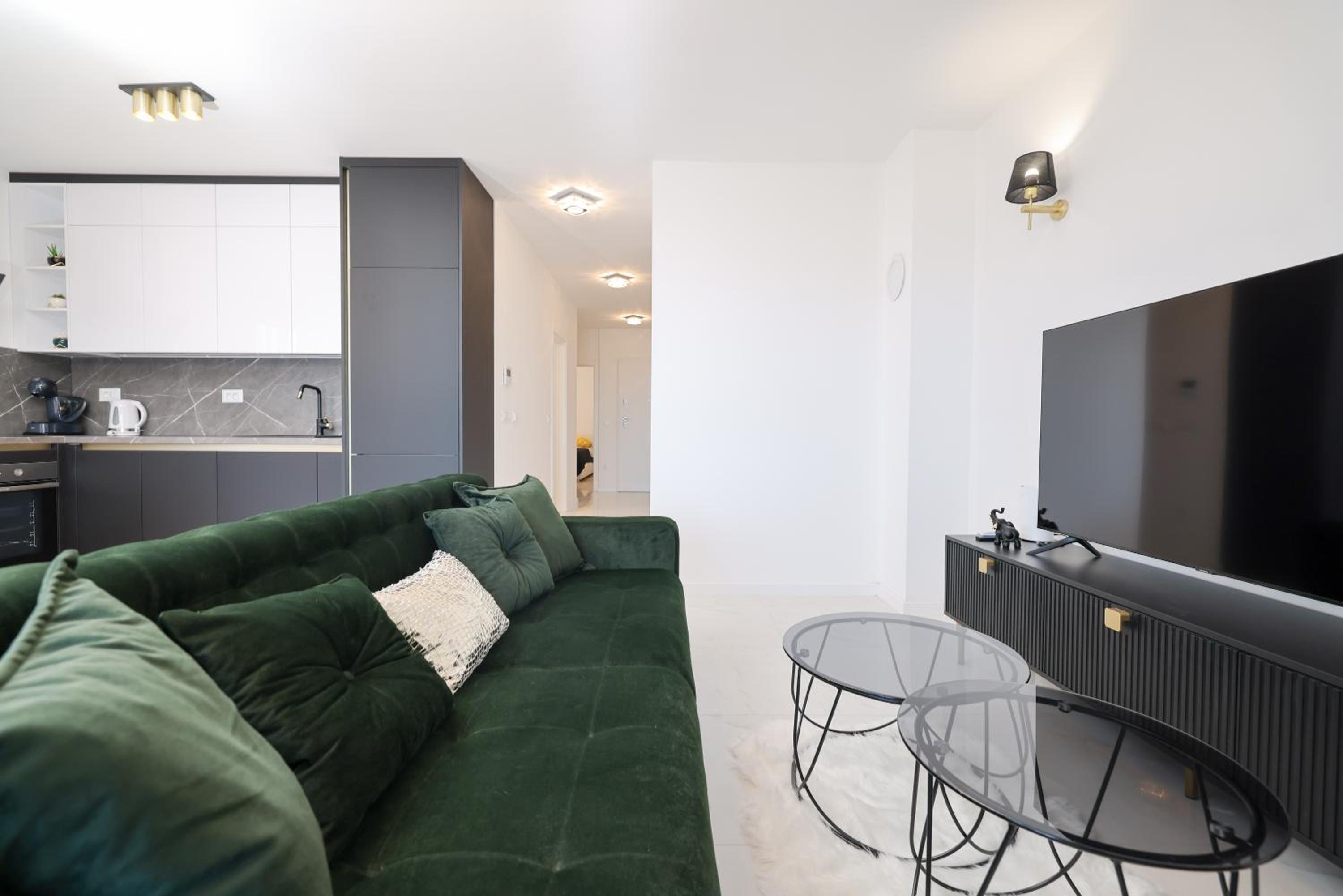 Two bedroom apt Luxury Gold Ivana with private parking view 2