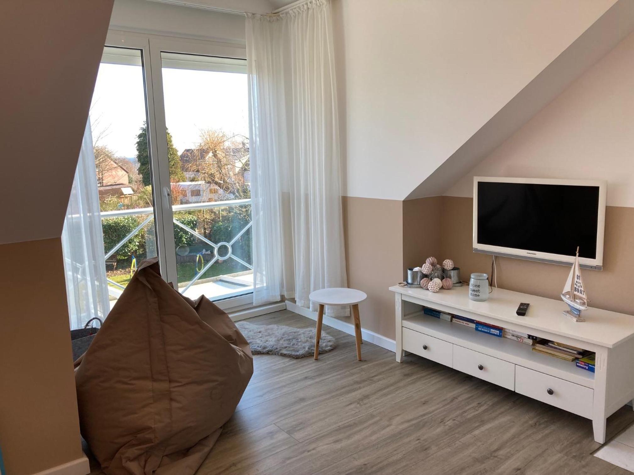 Sonnendeck / 3 Zi.-FeWo mit Meerblick in Toplage
