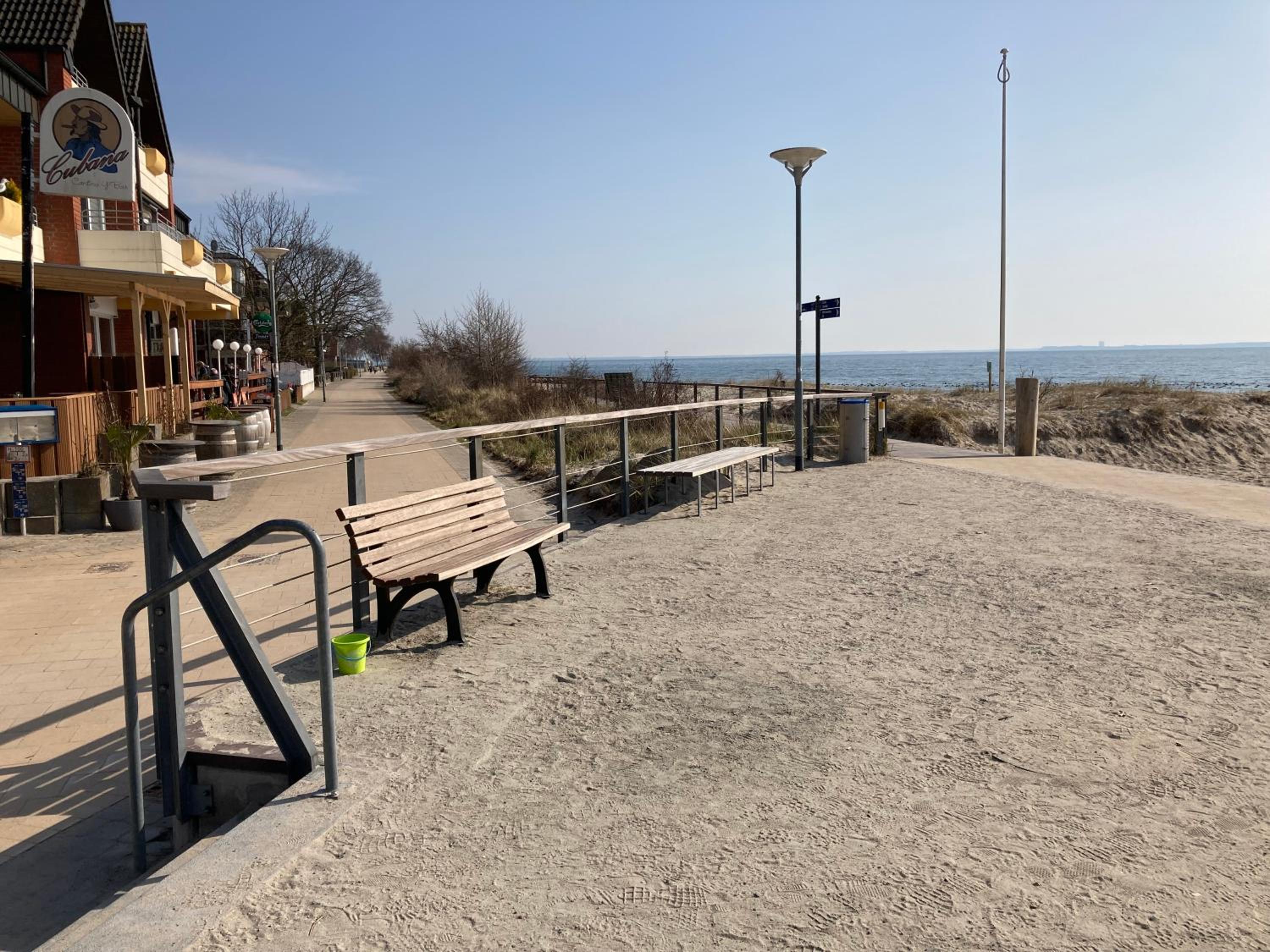 Sonnendeck / 3 Zi.-FeWo mit Meerblick in Toplage