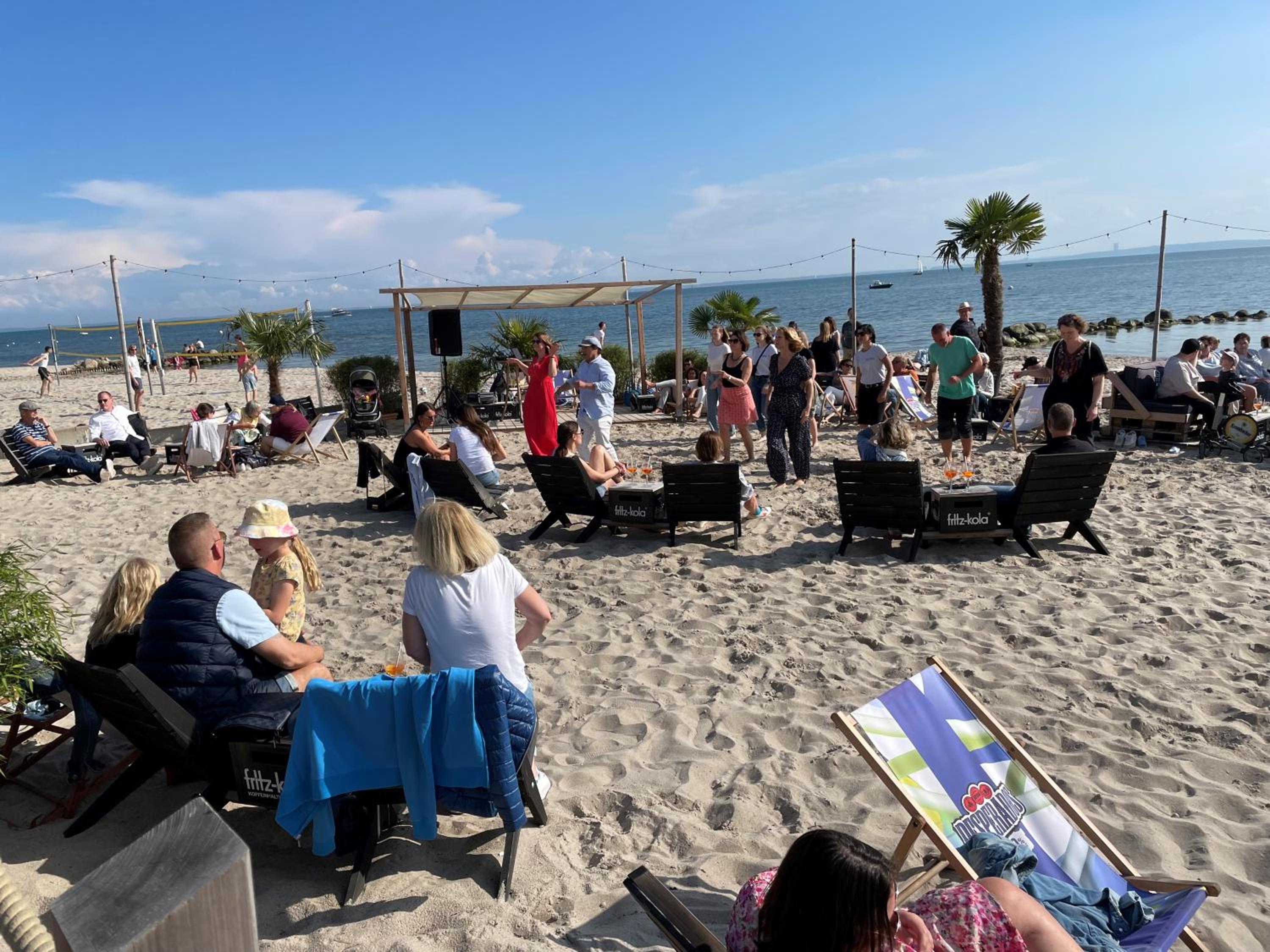 Sonnendeck / 3 Zi.-FeWo mit Meerblick in Toplage