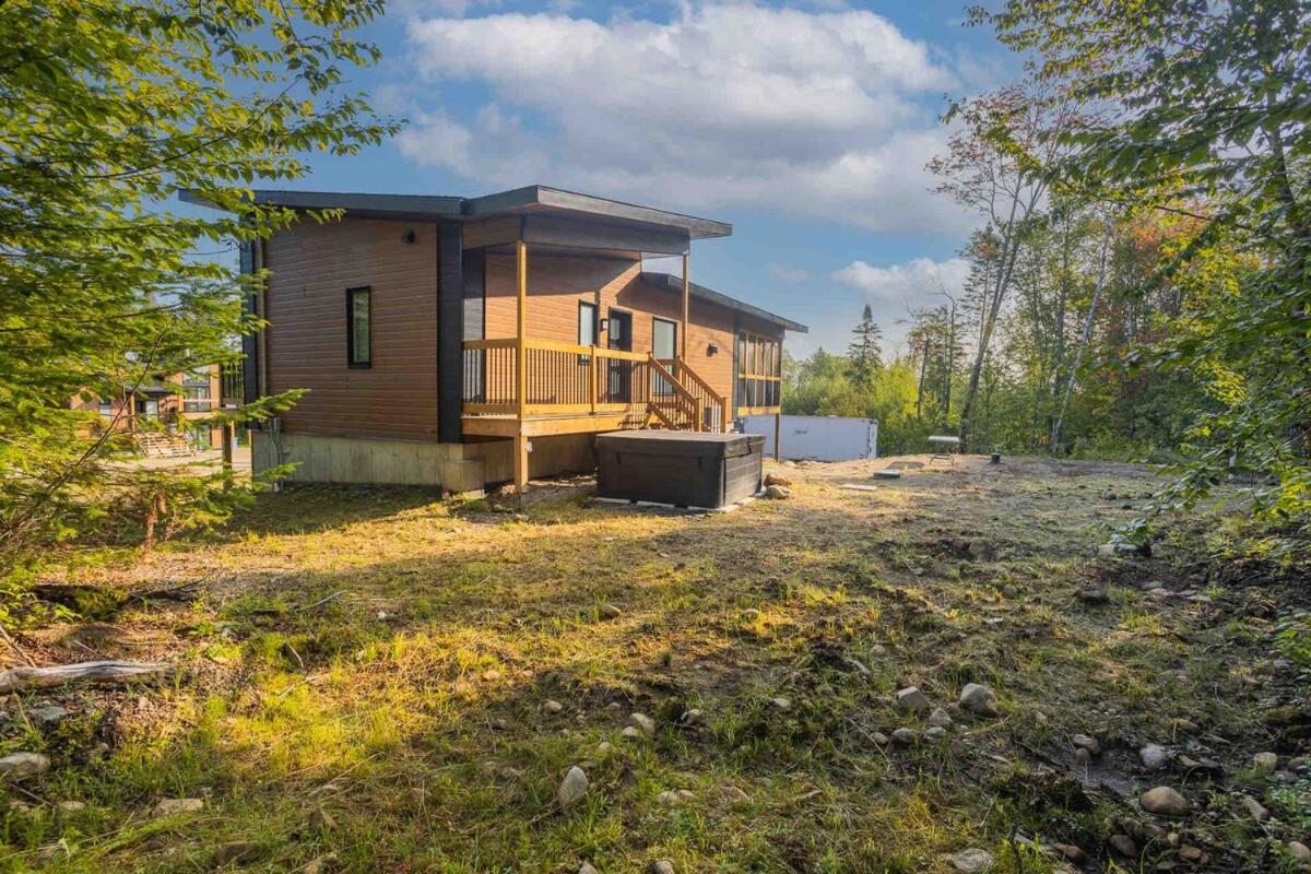 Huge modern chalet with spa and lake access