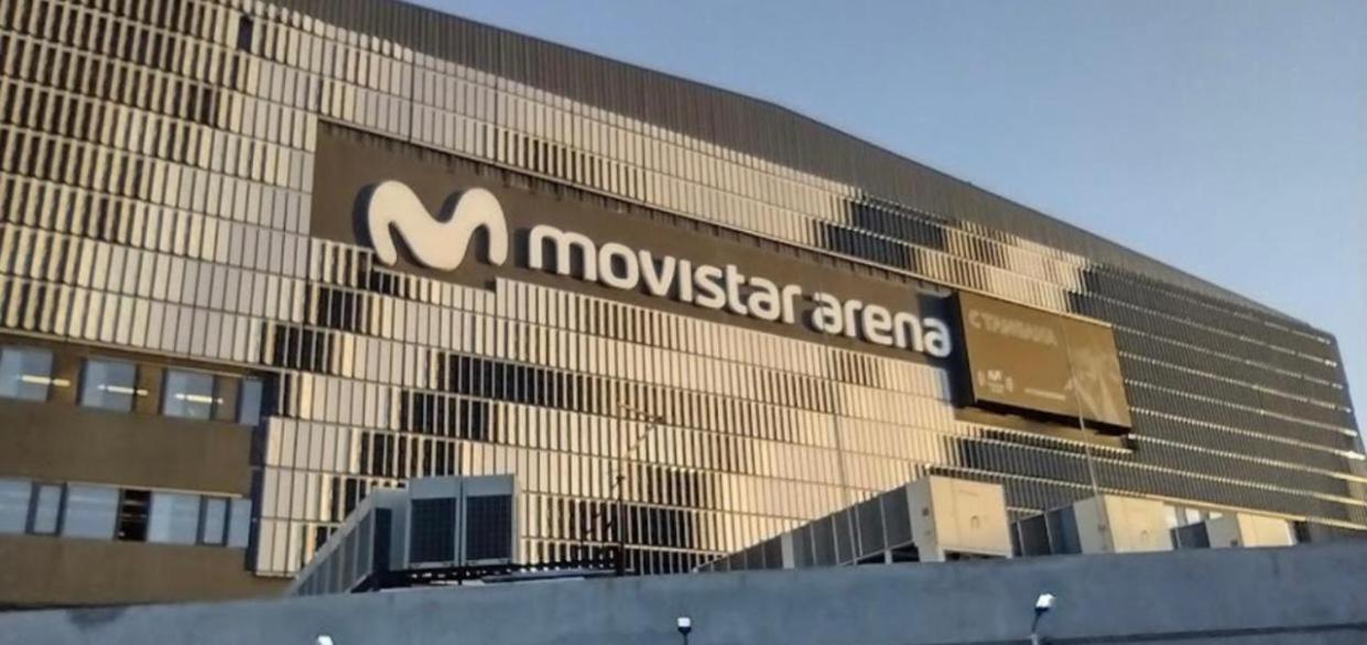Movistar Arena caminando!! capacidad 1 a 3 personas, a estrenar premium con balcon