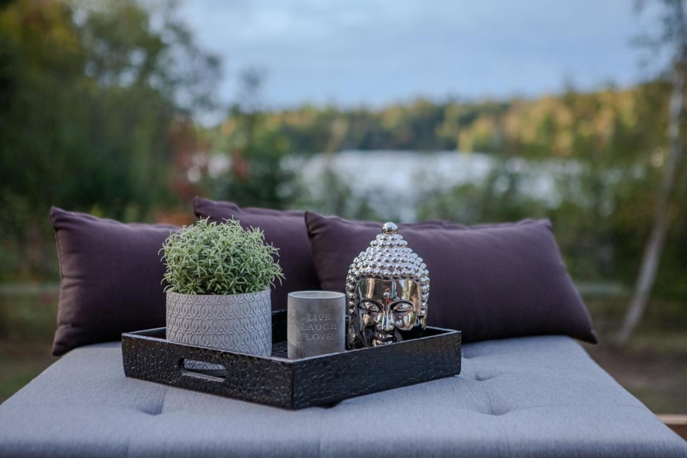 Le Roselin On Lake Ouareau Hot tub & Pool Table