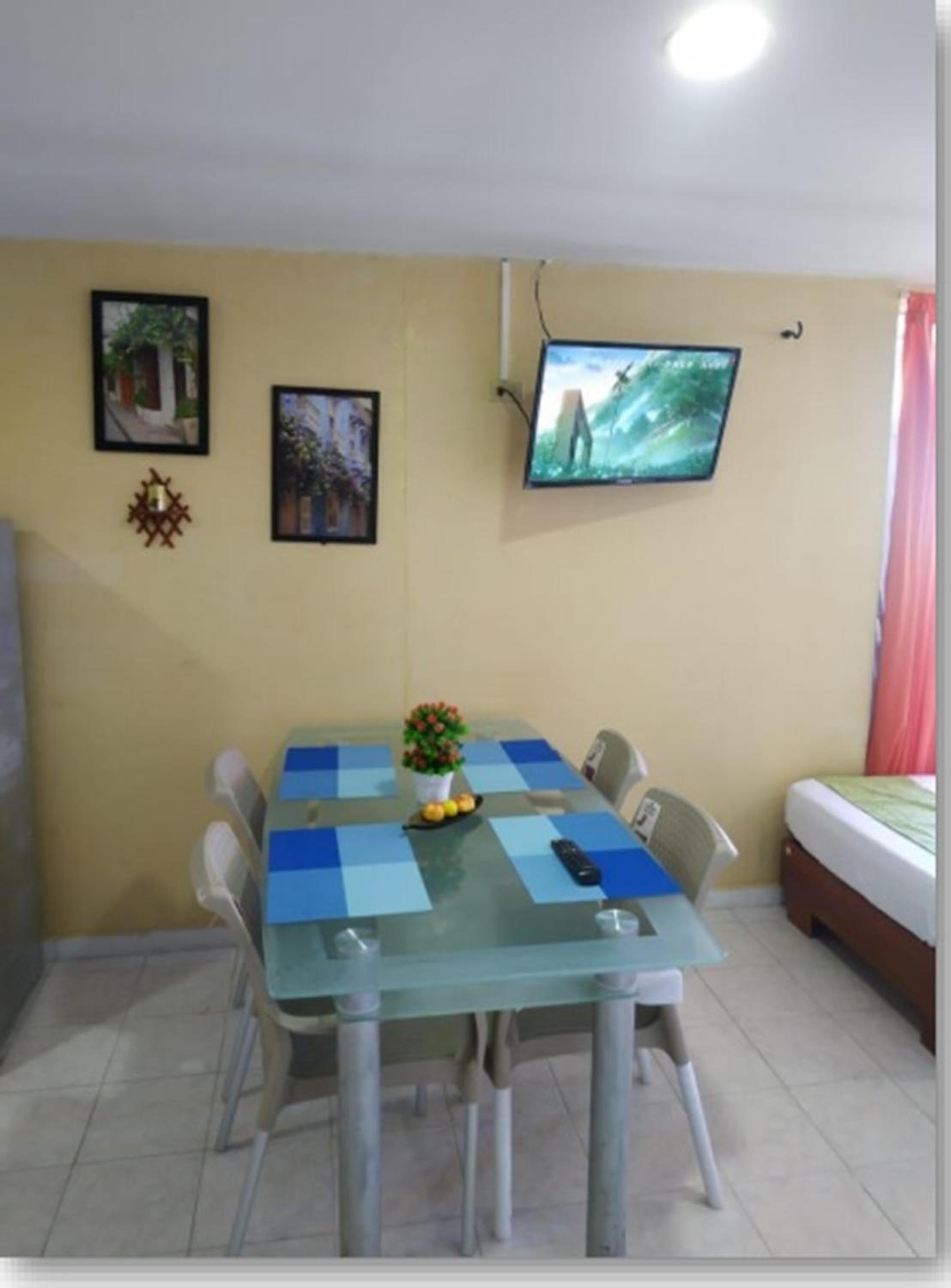 AL-1C APARTAMENTO DE 1 ALCOBA CERCA AL MAR AIRE ACONDICIONADO WIFi Y PISCINA