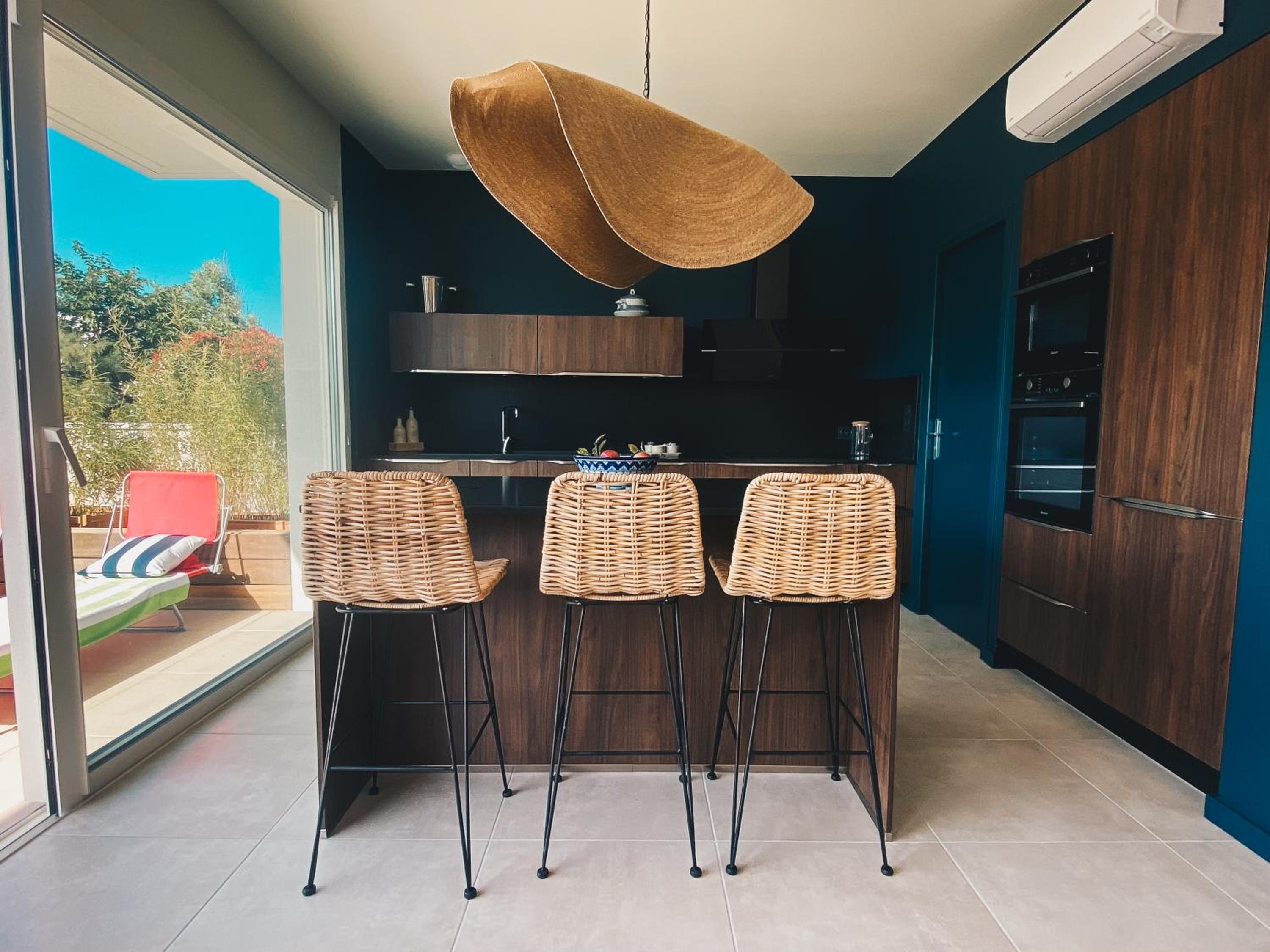 Villa avec piscine à Carnon Plage à 20m de la plage idéale pour 8 à 10 personnes
