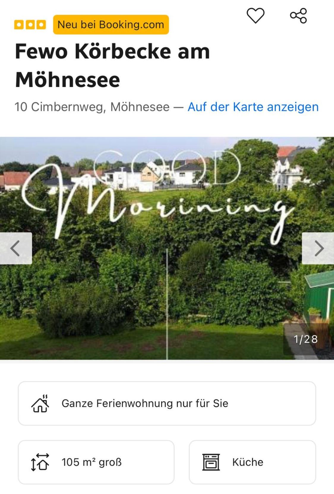 Ferienwohnung Körbecke am Möhnesee