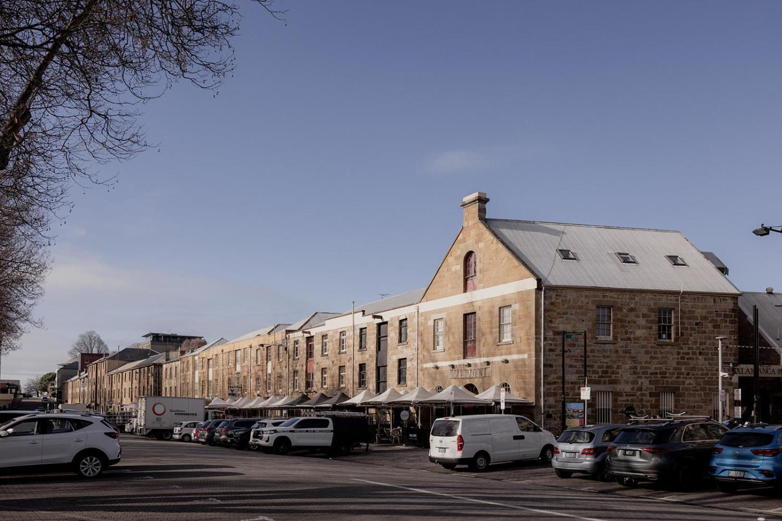 Park views in the heart of Salamanca Place