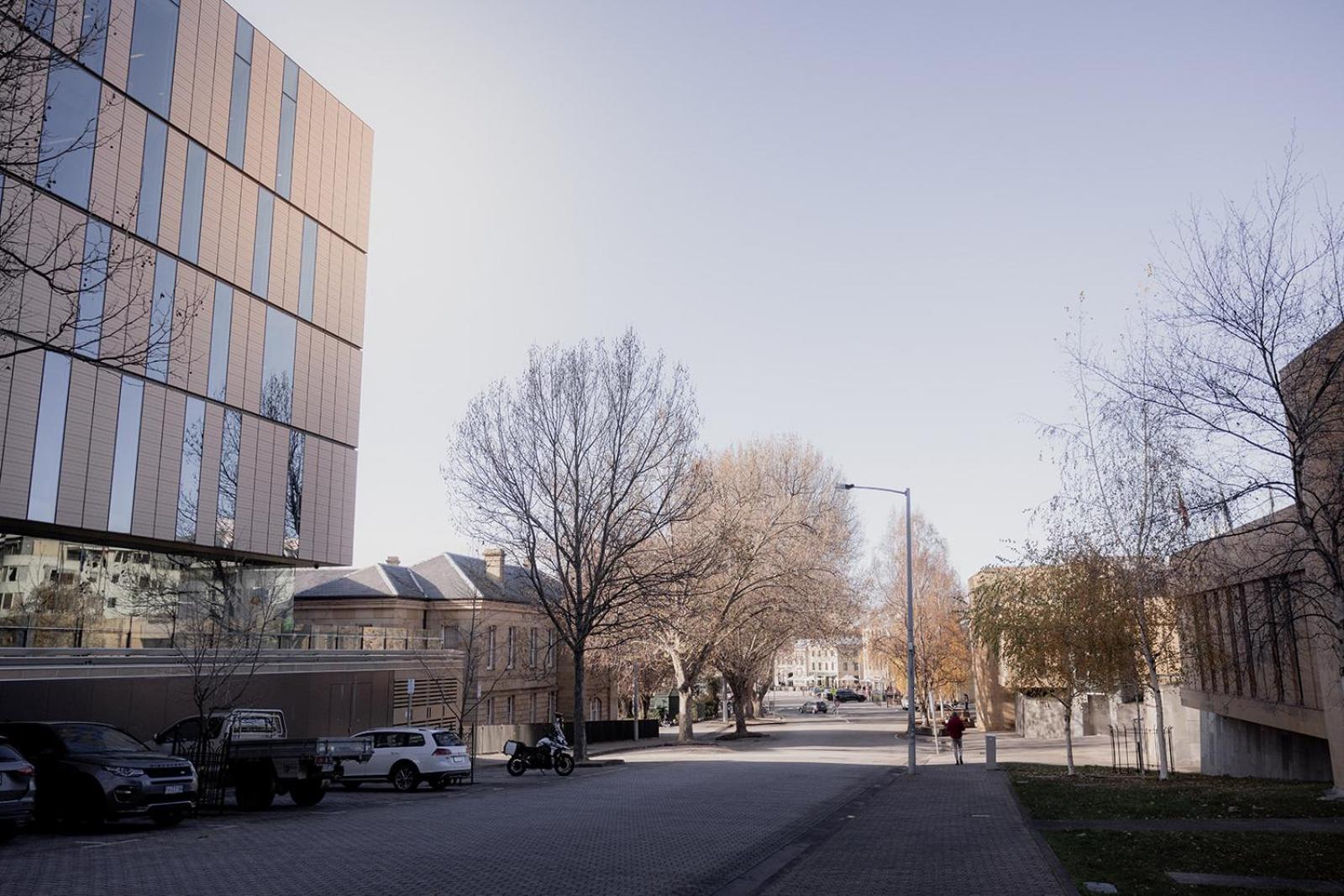 Park views in the heart of Salamanca Place