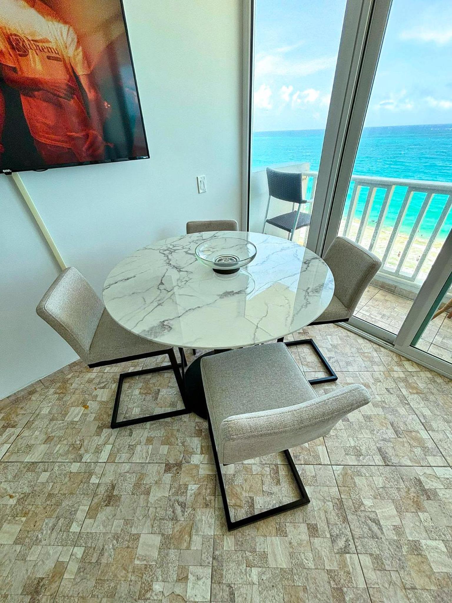 Beachfront Stella Maris Apt on Condado Ave view 5
