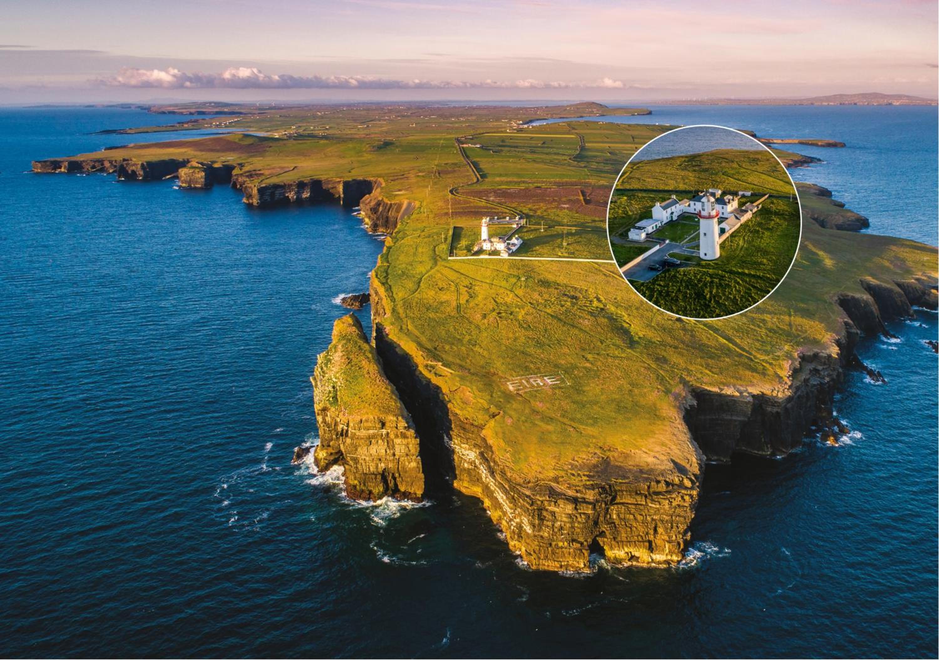 Loop Head Lighthouse Attendant's Cottage view 2
