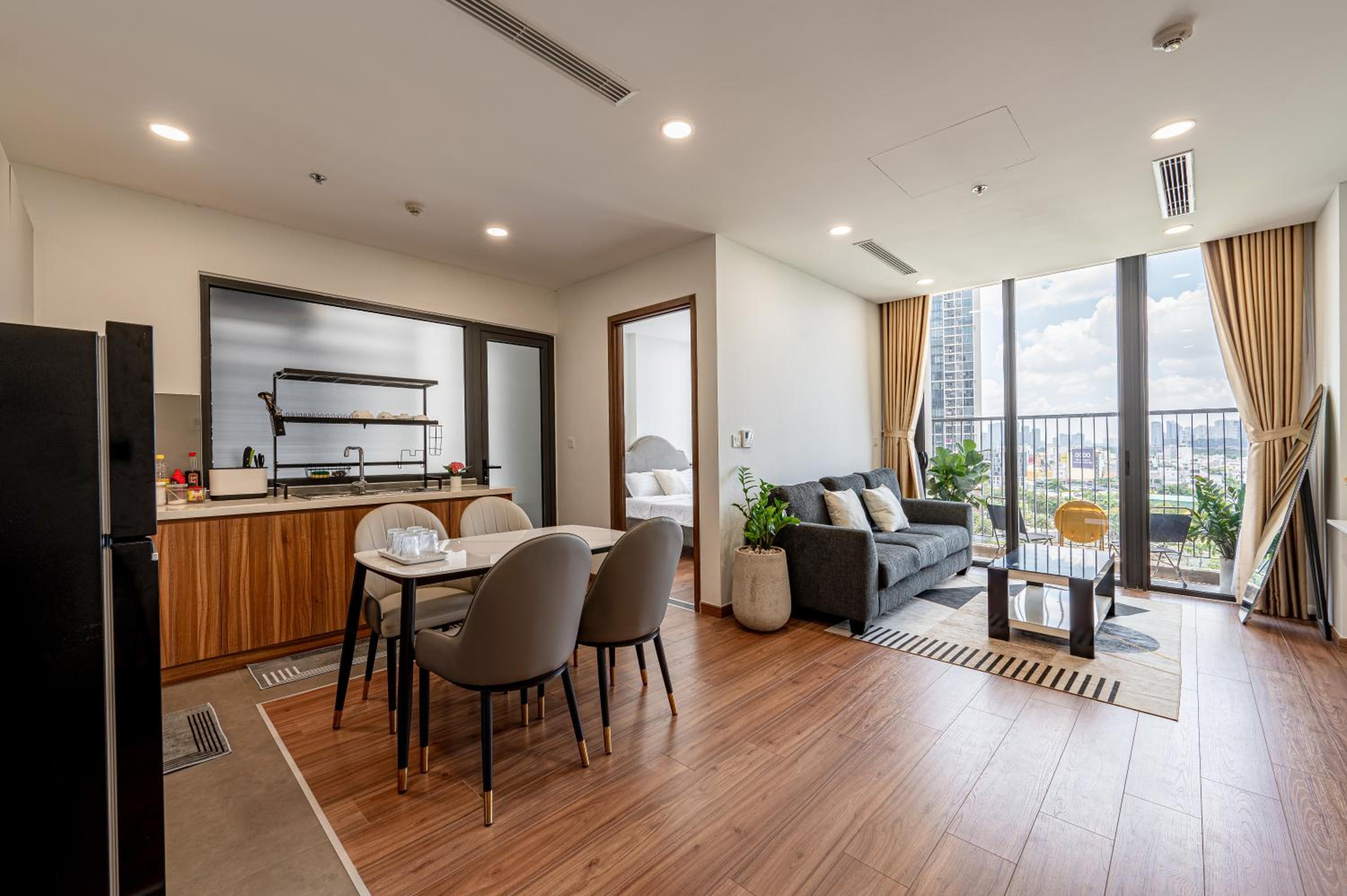 Căn hộ 2PN 2WC Eco Green View Landmark 81