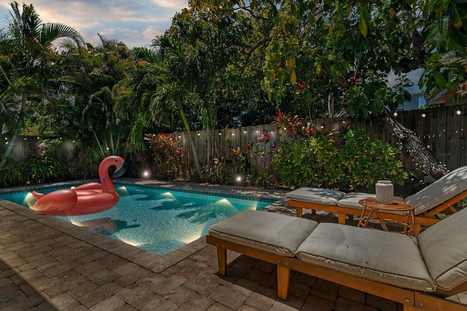 Boho Paradise W Heated Saltwater Pool & Suite view 5