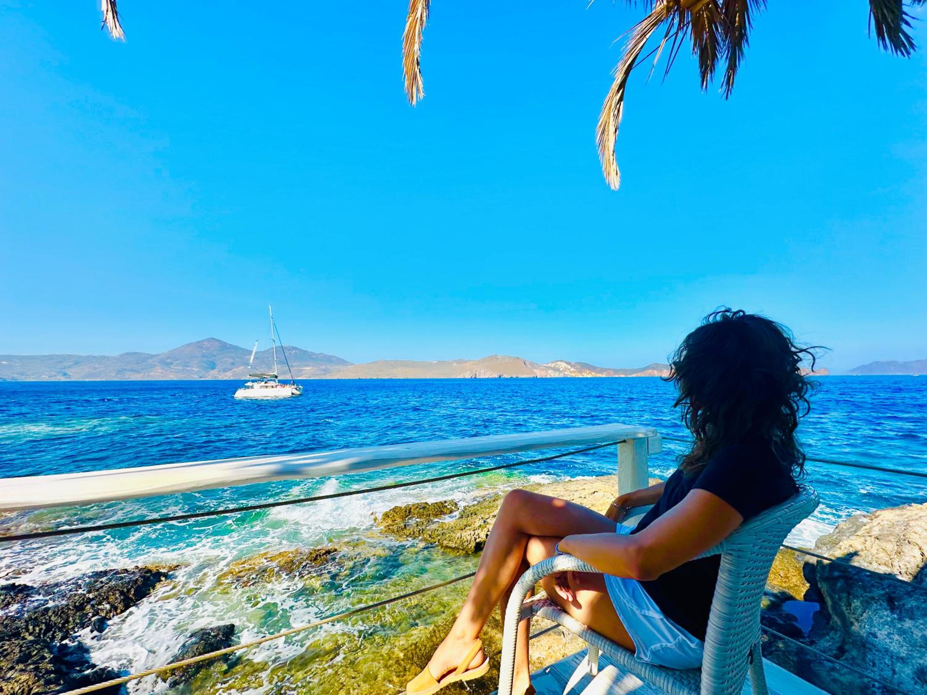 Milos Island-Cavo Paradiso TWIN SIDE SEA VIEW-STUNNING SUNSET VIEW view 4