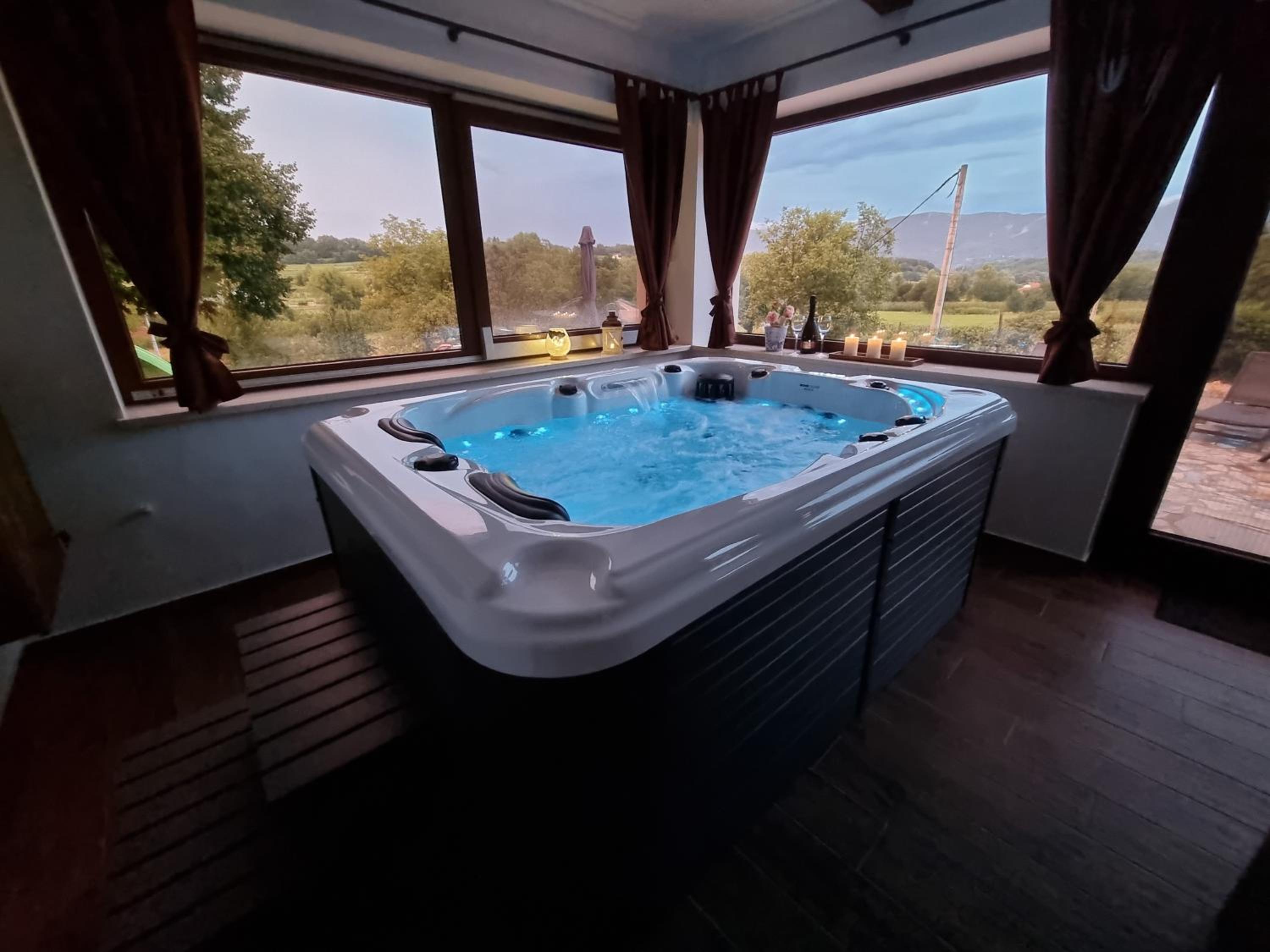 Holiday House Zrinski with Pool, Sauna & Jacuzzi view 2