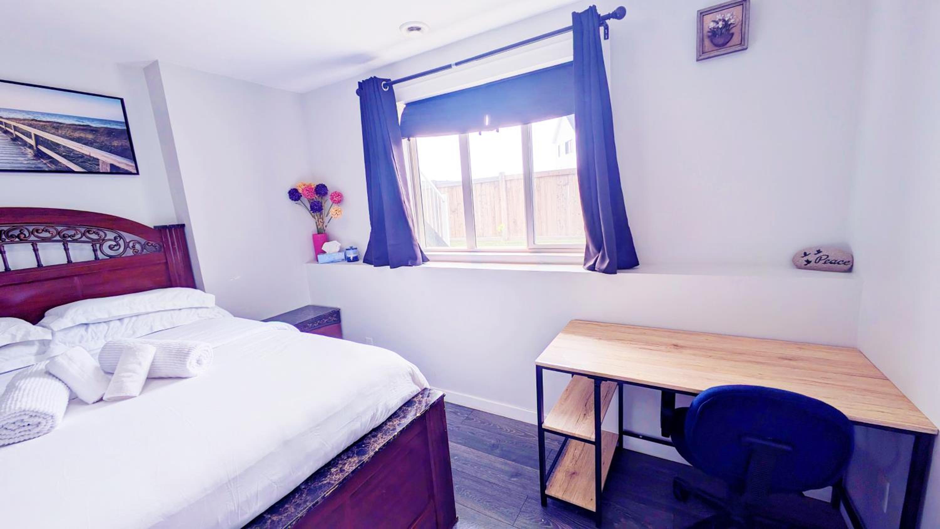 Private Queen Bedroom with Private Shower
