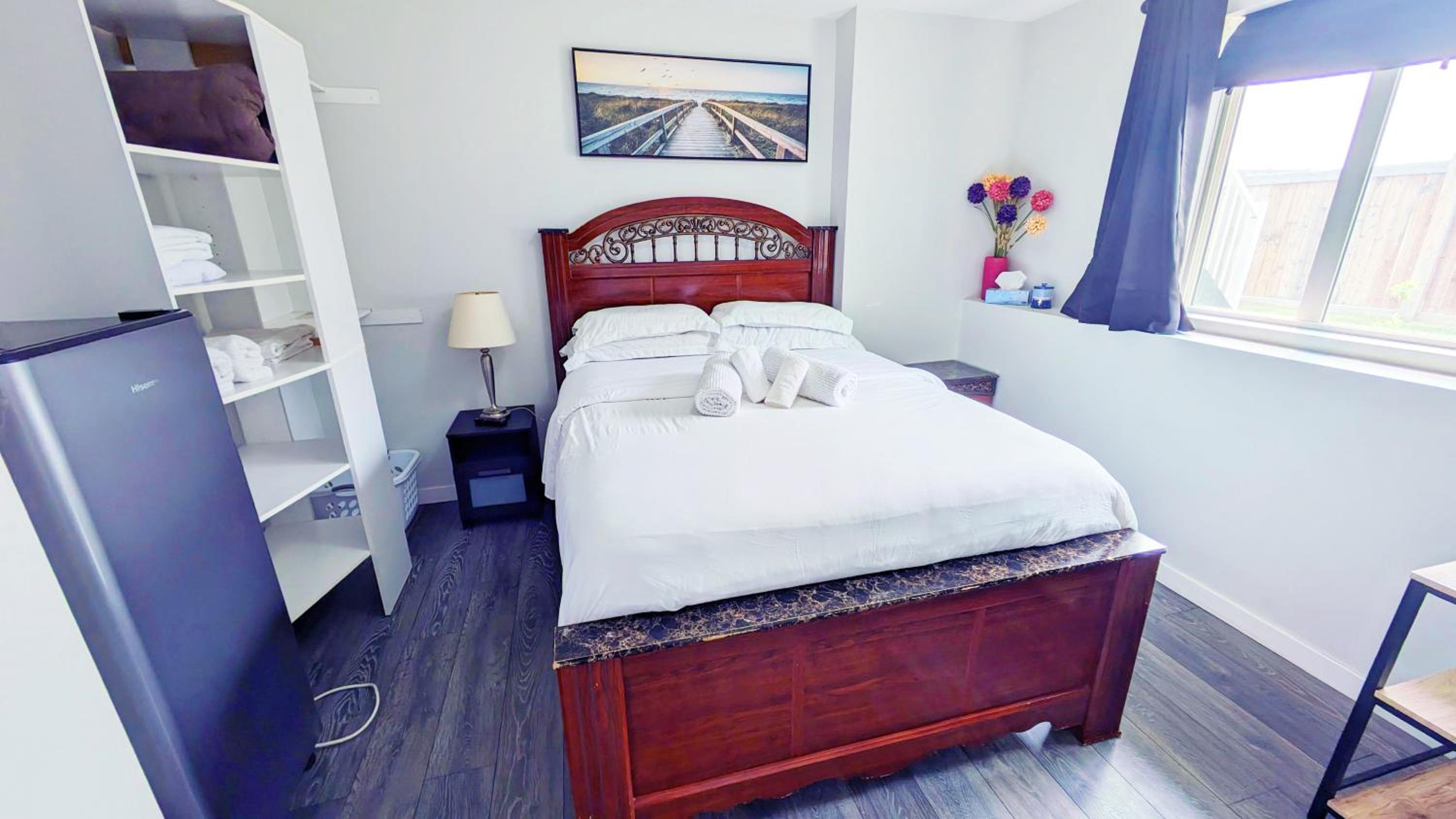 Private Queen Bedroom with Private Shower