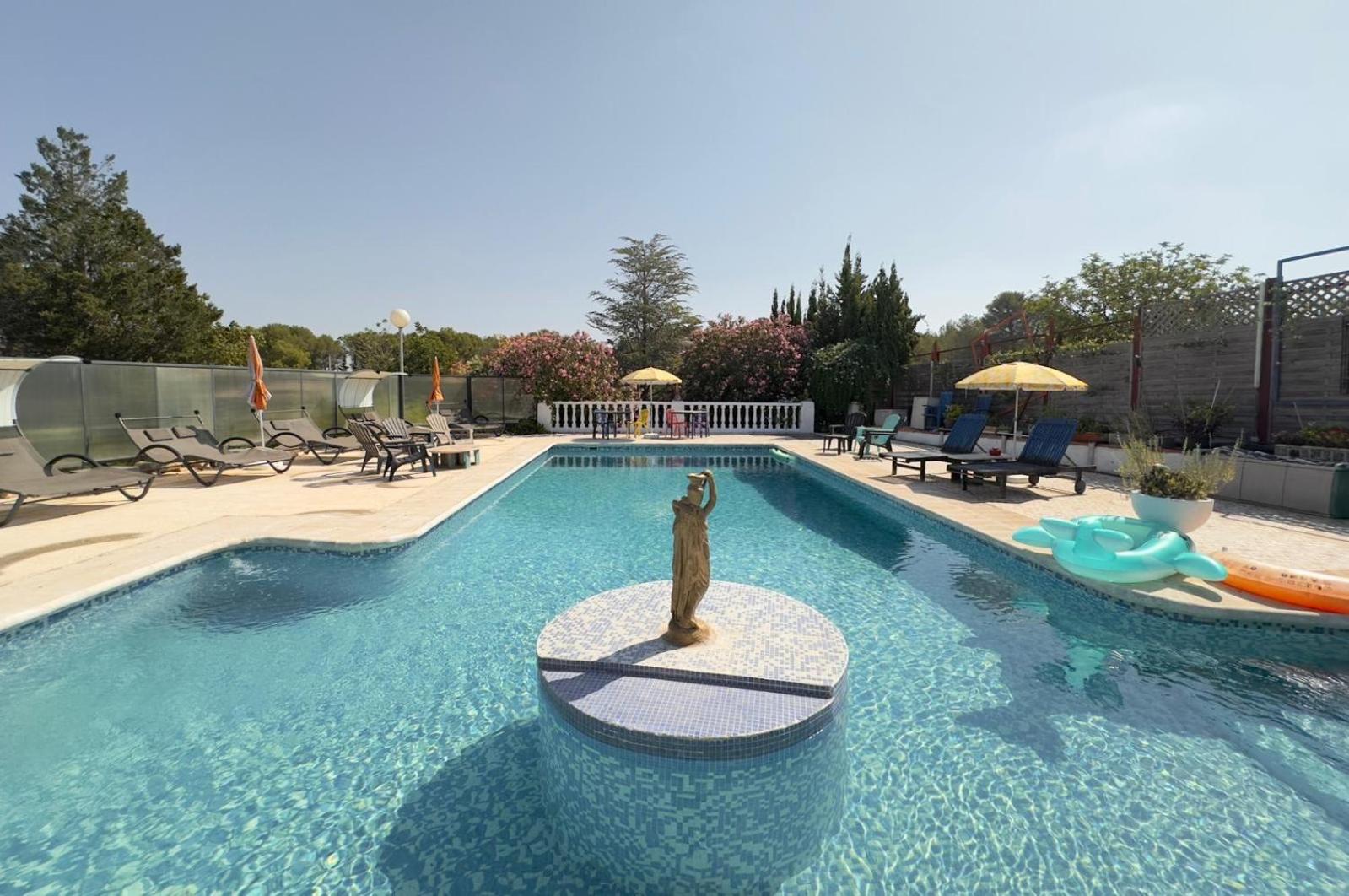 El Refujio maison independante avec vraie piscine privée au sel chauffee pas de chlore