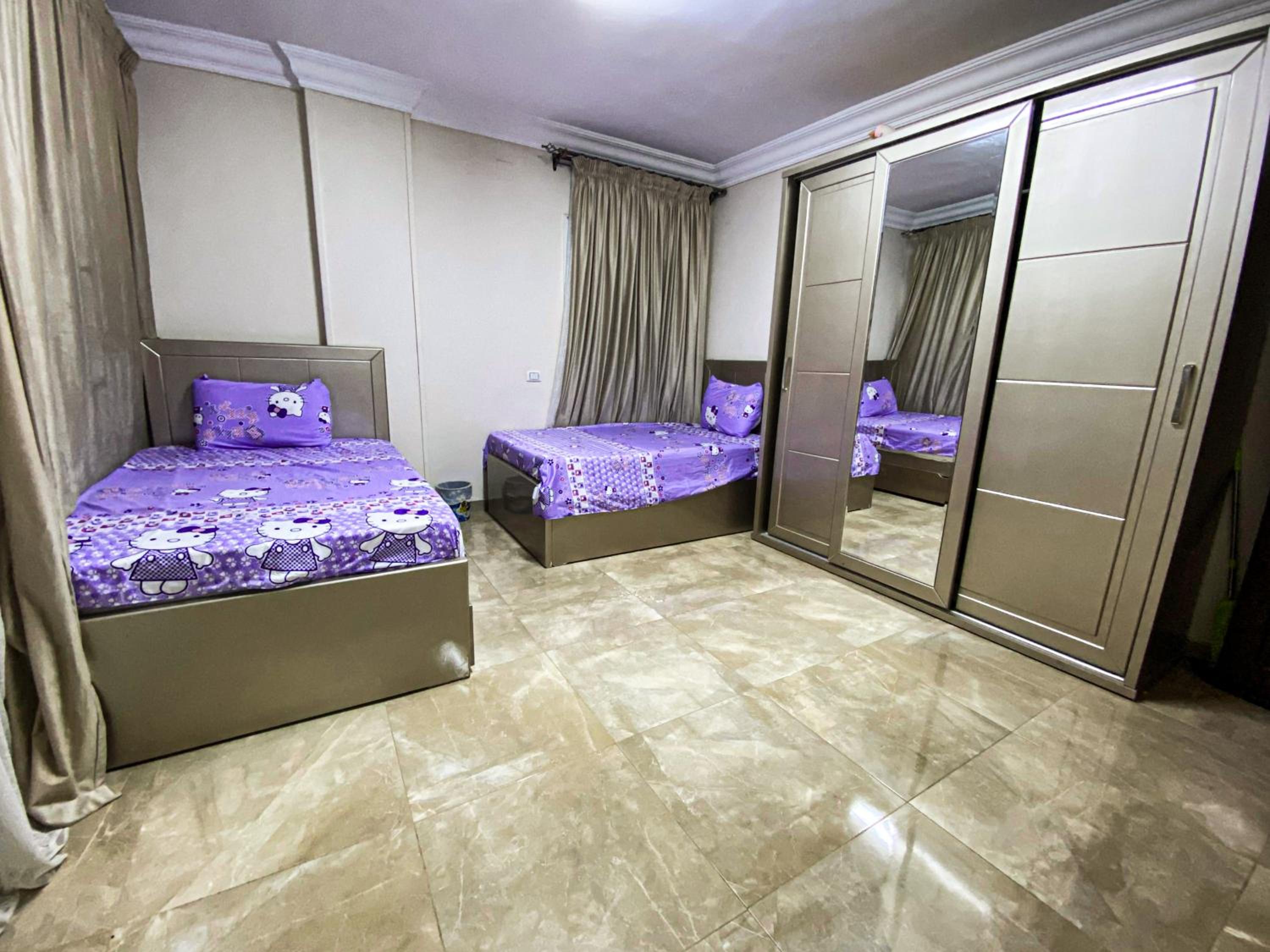Maadi apartment near city center airport 2bedroom 2 bathroom 2balcony 1 dressing Room