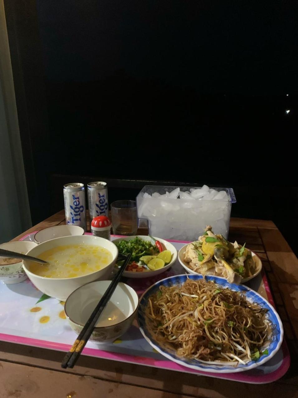Gạo hạt dẻ homestay