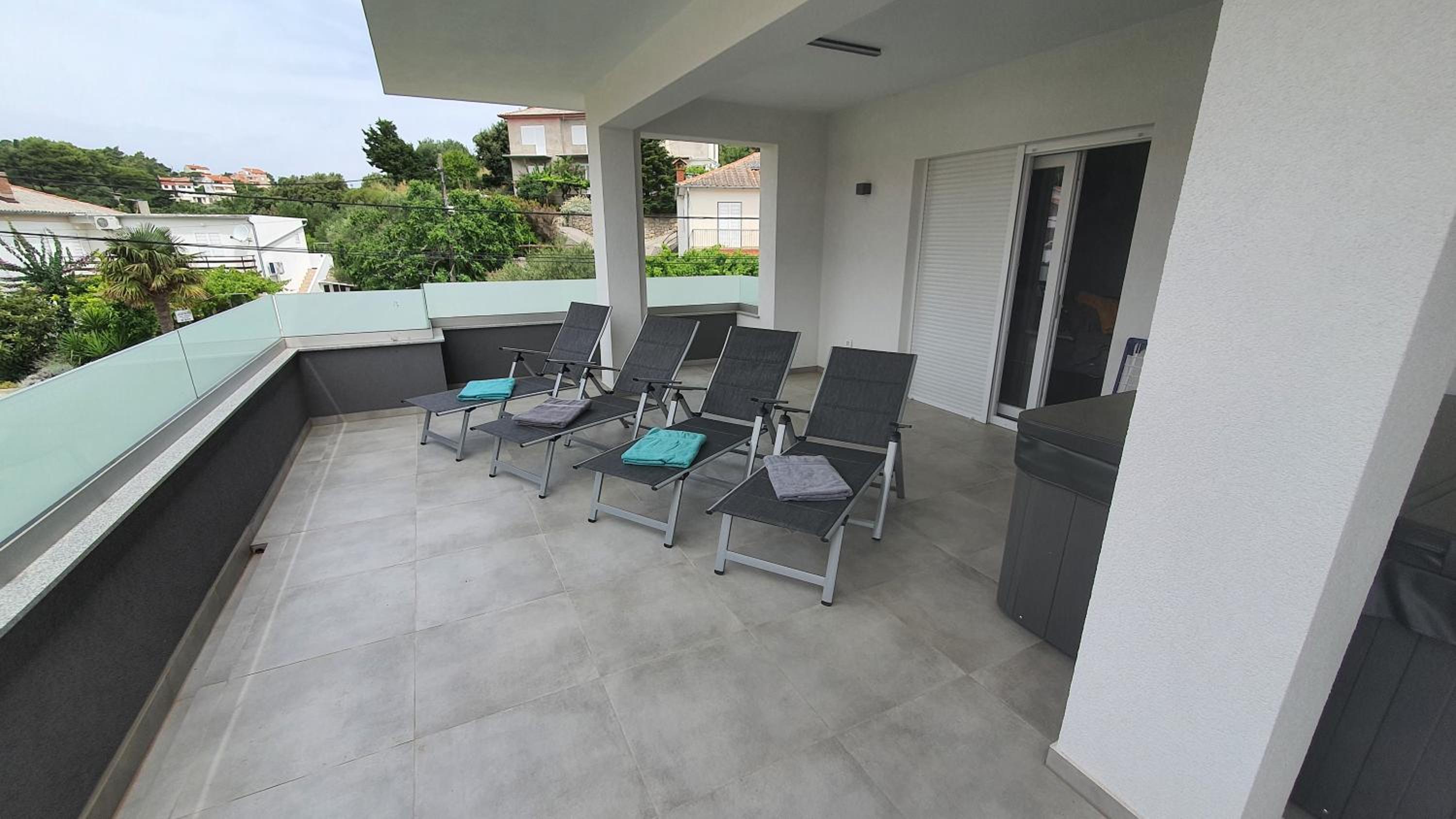 Ferienwohnung Adriaperle Villa Casper mit Whirlpool