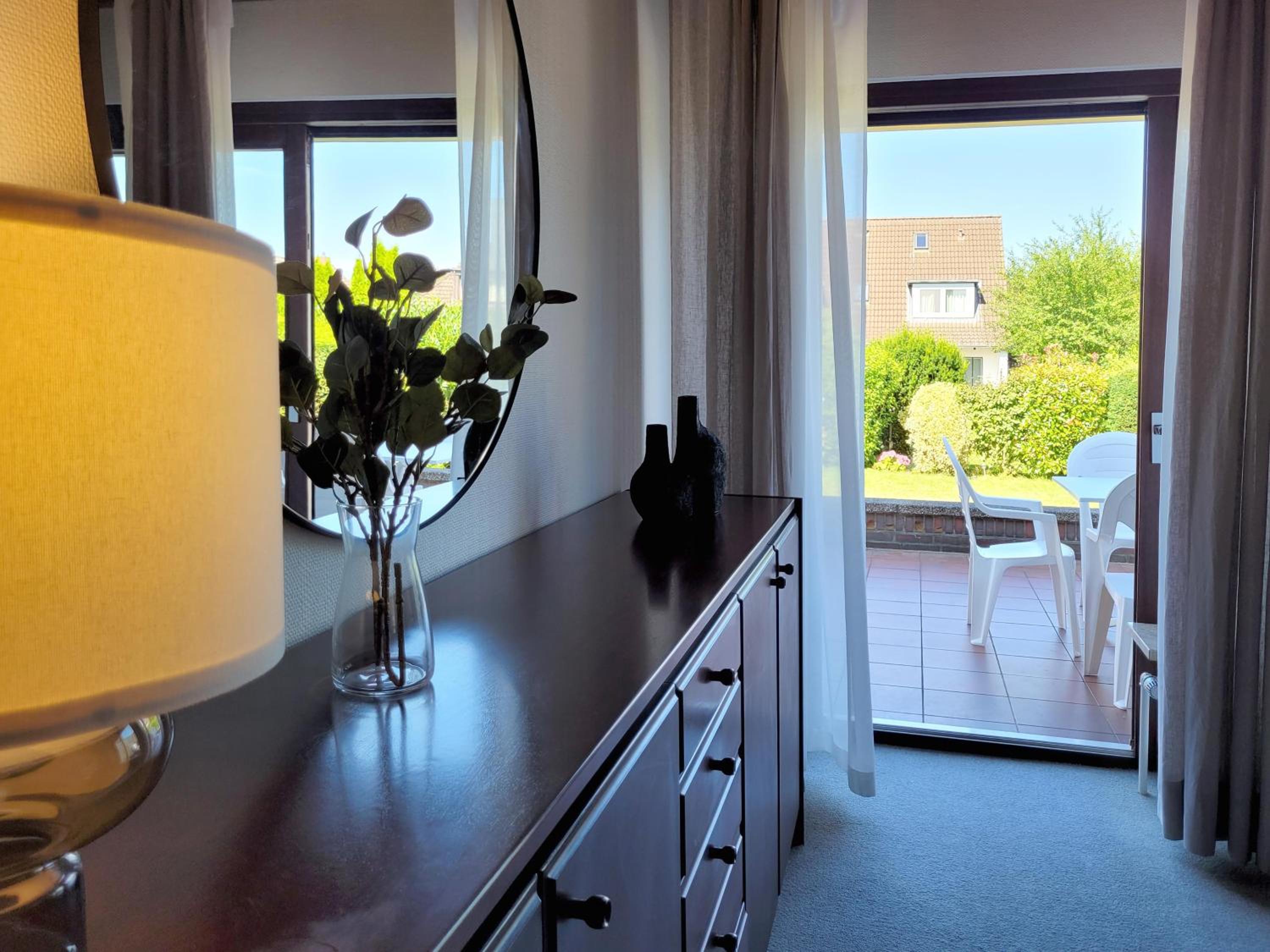 Ferienhaus mit Garten und idyllischer Ruhe