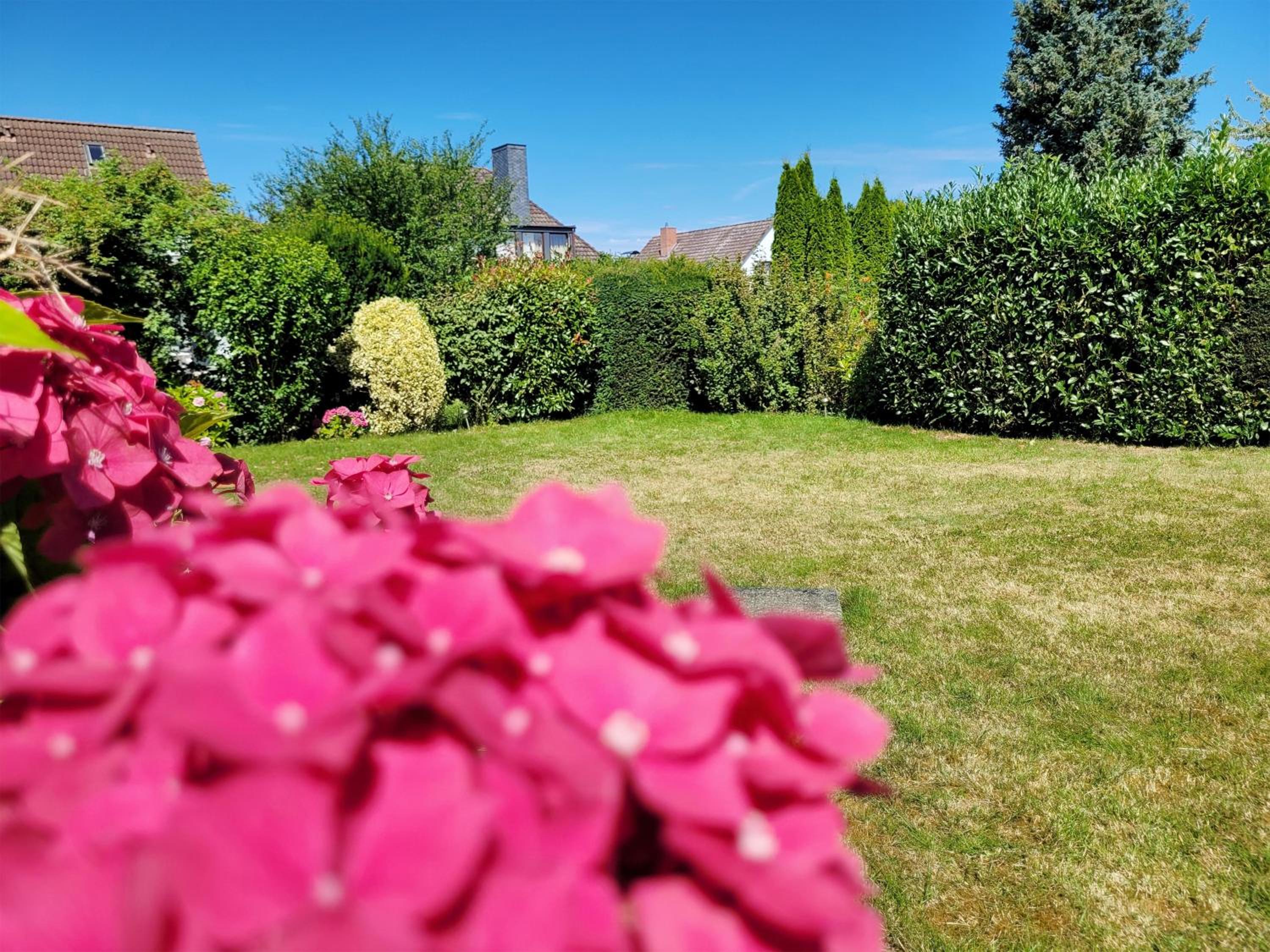 Ferienhaus mit Garten und idyllischer Ruhe