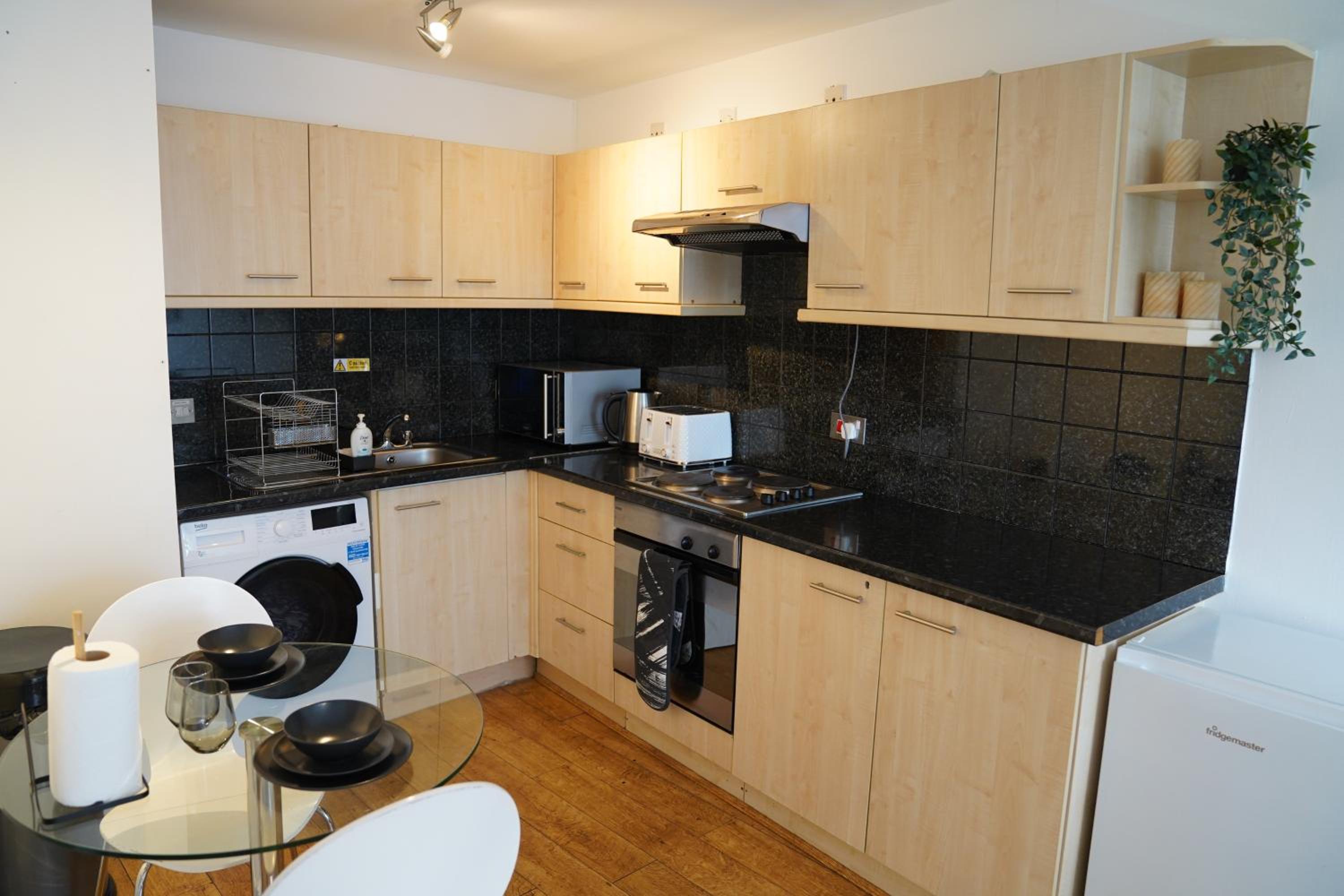 Cozy 1 Bed Flat, Bham City Centre, Free Parking Sleeps 2